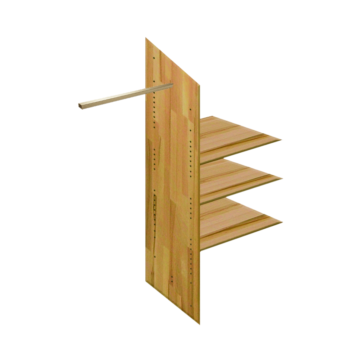 Armoire chêne massif 4 portes Capucine Armoire chêne massif 4 portes Capucine