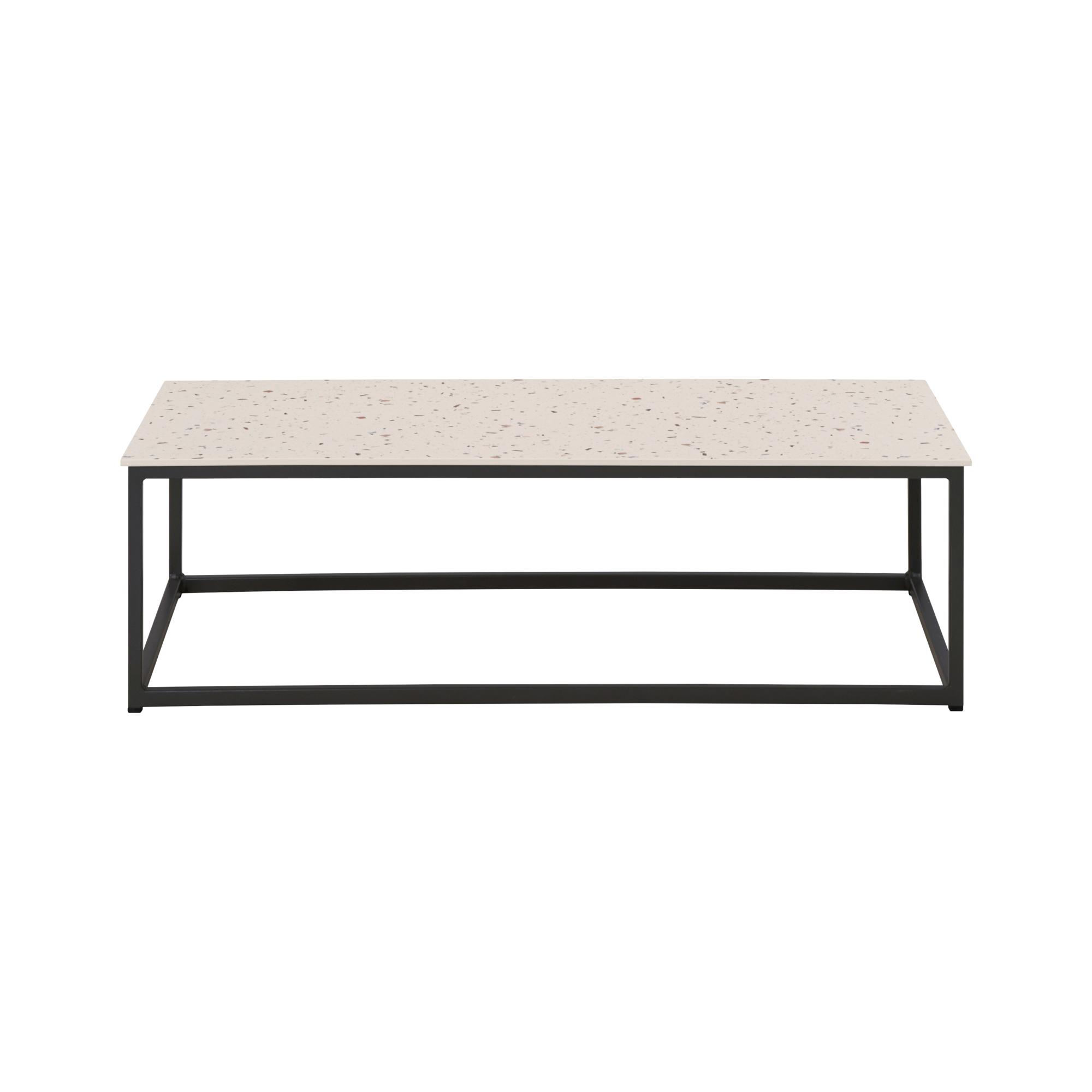 Table Basse 120 x 60 cm Ruben en Acier et HPL