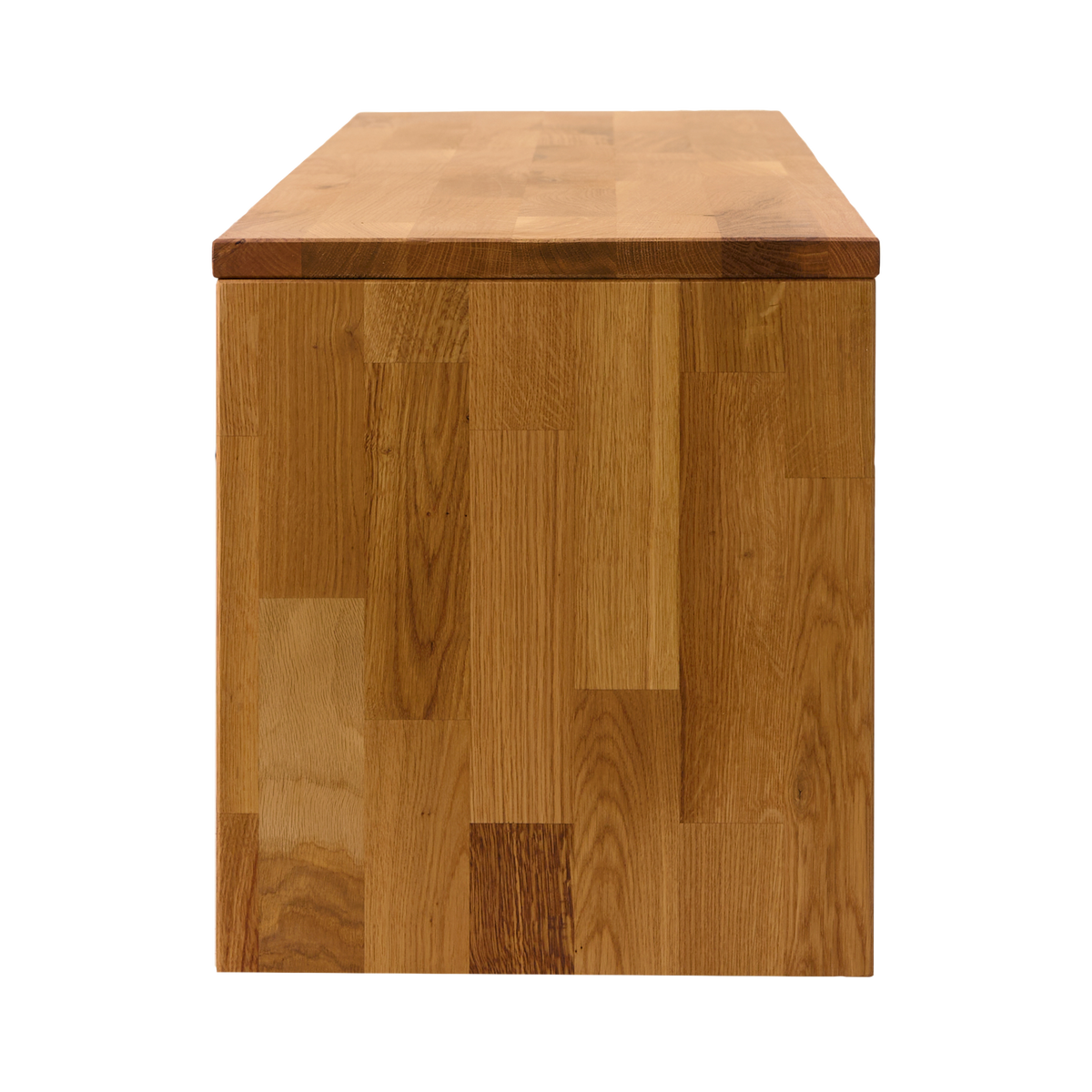 Banc bois massif 3 cubes de rangement Cyriel Banc bois massif 3 cubes de rangement Cyriel