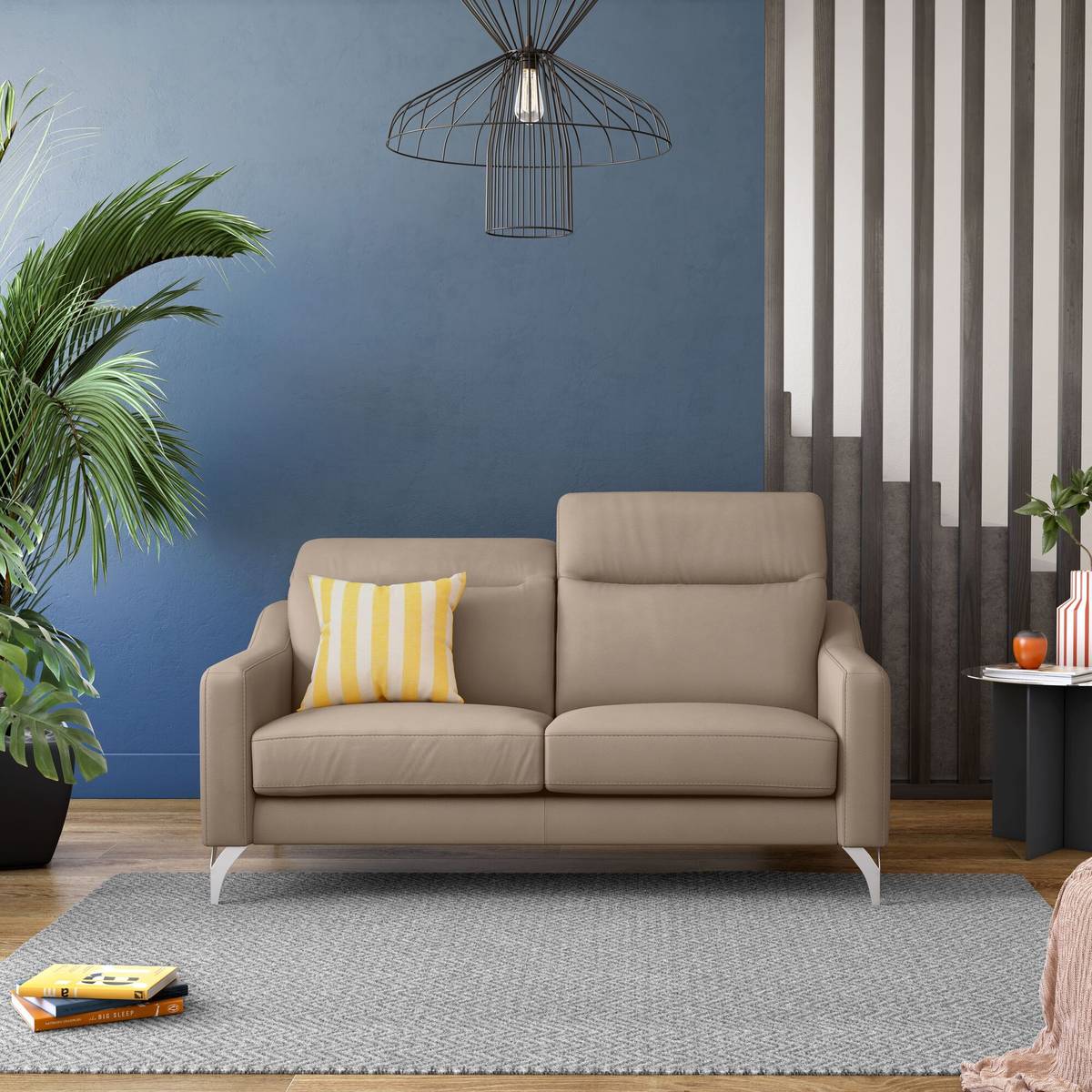 Canapé cuir têtières relevables Ben Canapé cuir têtières relevables Ben