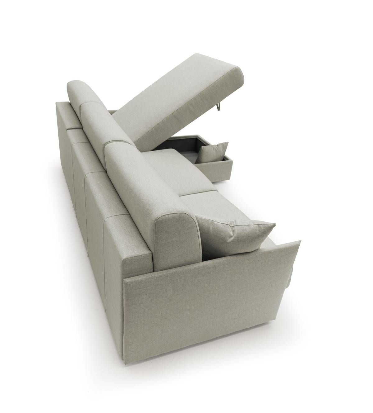 Canapé d'angle réversible tissu recyclé Arthur Canapé d'angle réversible tissu recyclé Arthur