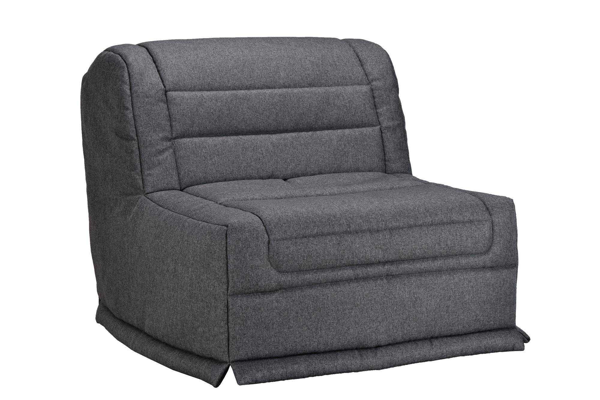 Chauffeuse BZ tissu matelas 12 cm tissu Grace
