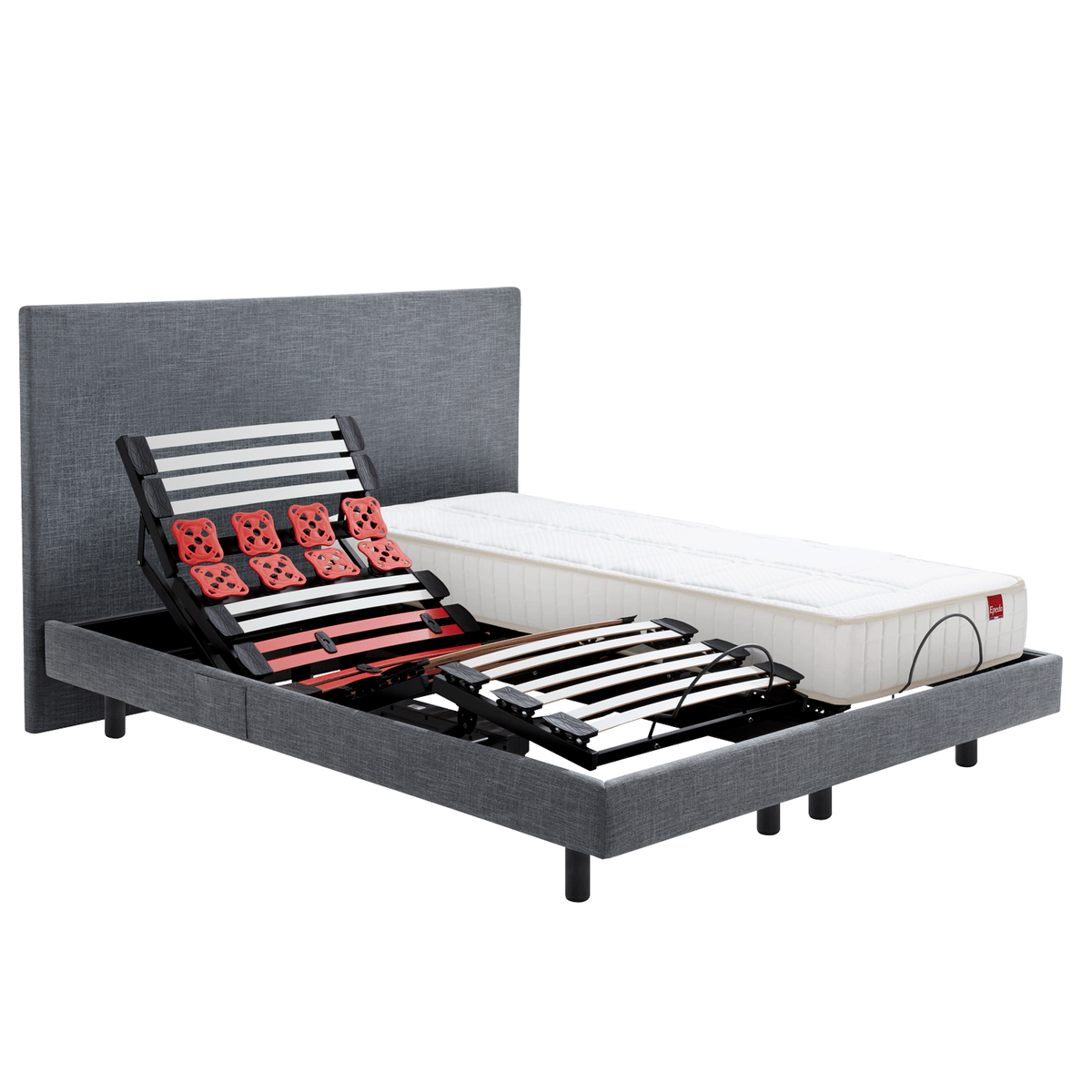 Ensemble sommier électrique et tête de lit Escapade Ensemble sommier électrique et tête de lit Escapade