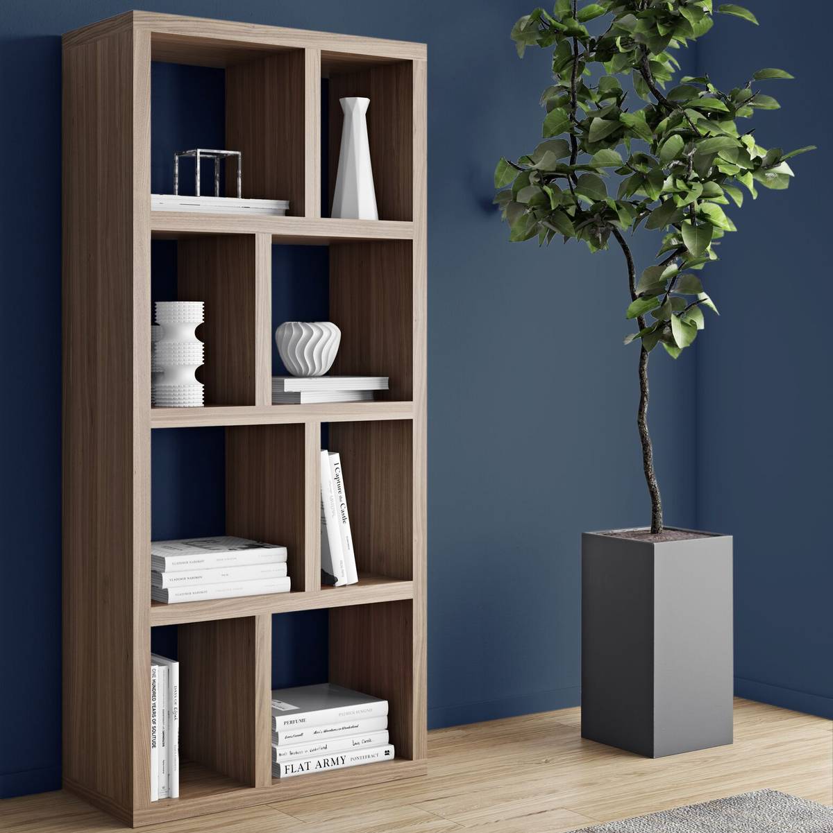 Bibliothèque 4 niveaux L70 cm Texas Bibliothèque 4 niveaux L70 cm Texas