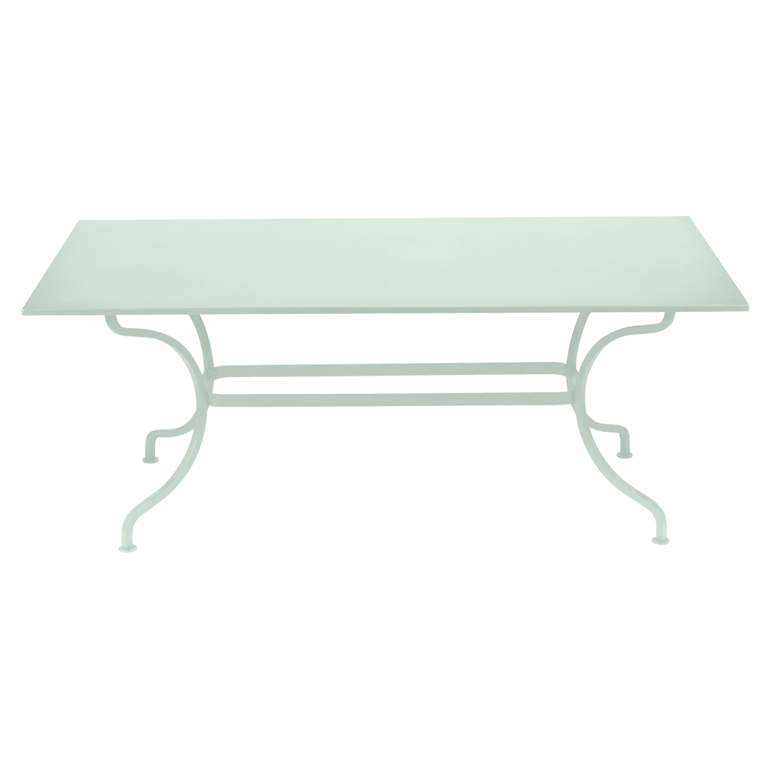 Table Rectangulaire 180 x 100 cm Romane en Acier