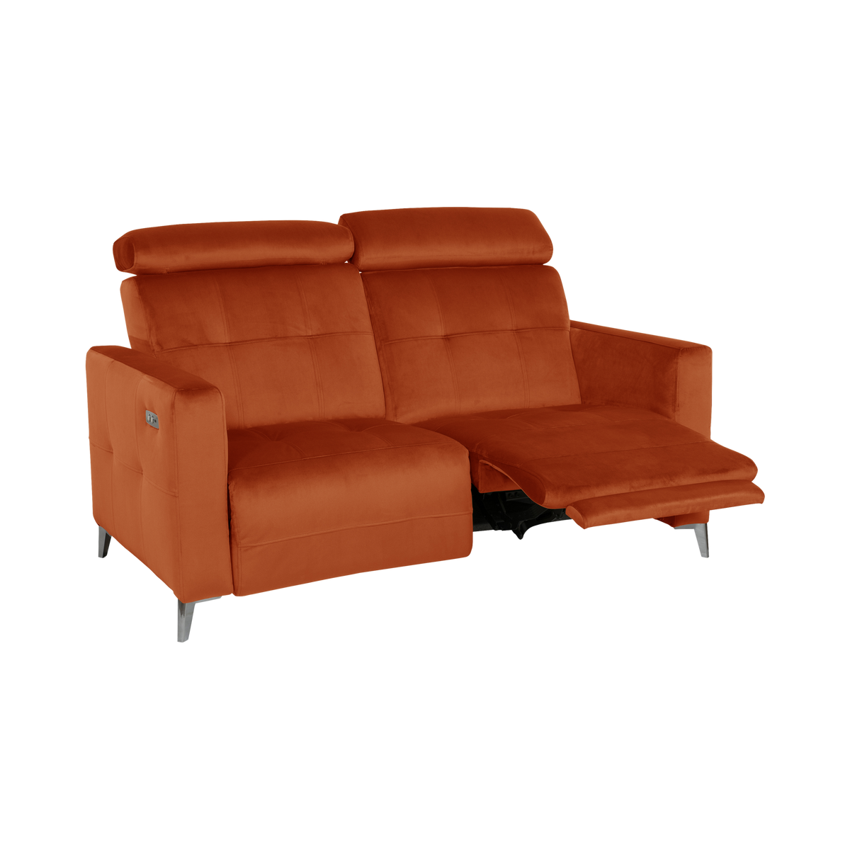 Canapé relax électrique velours Cheverny Canapé relax électrique velours Cheverny