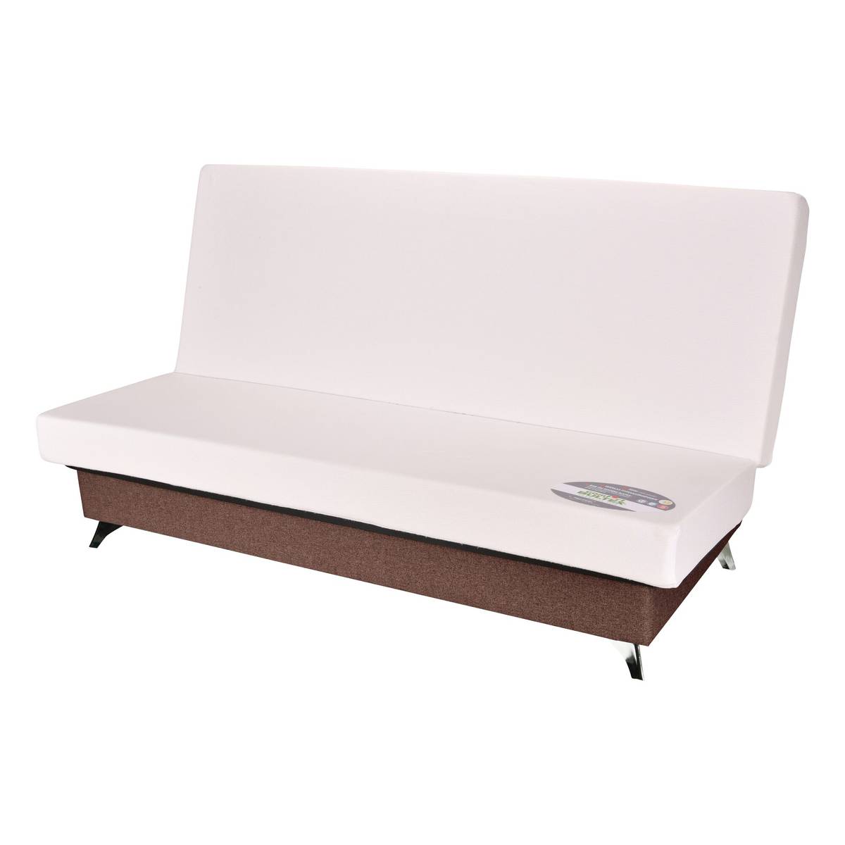 Canapé clic-clac tissu matelas Bultex 14 cm Gipsy Canapé clic-clac tissu matelas Bultex 14 cm Gipsy