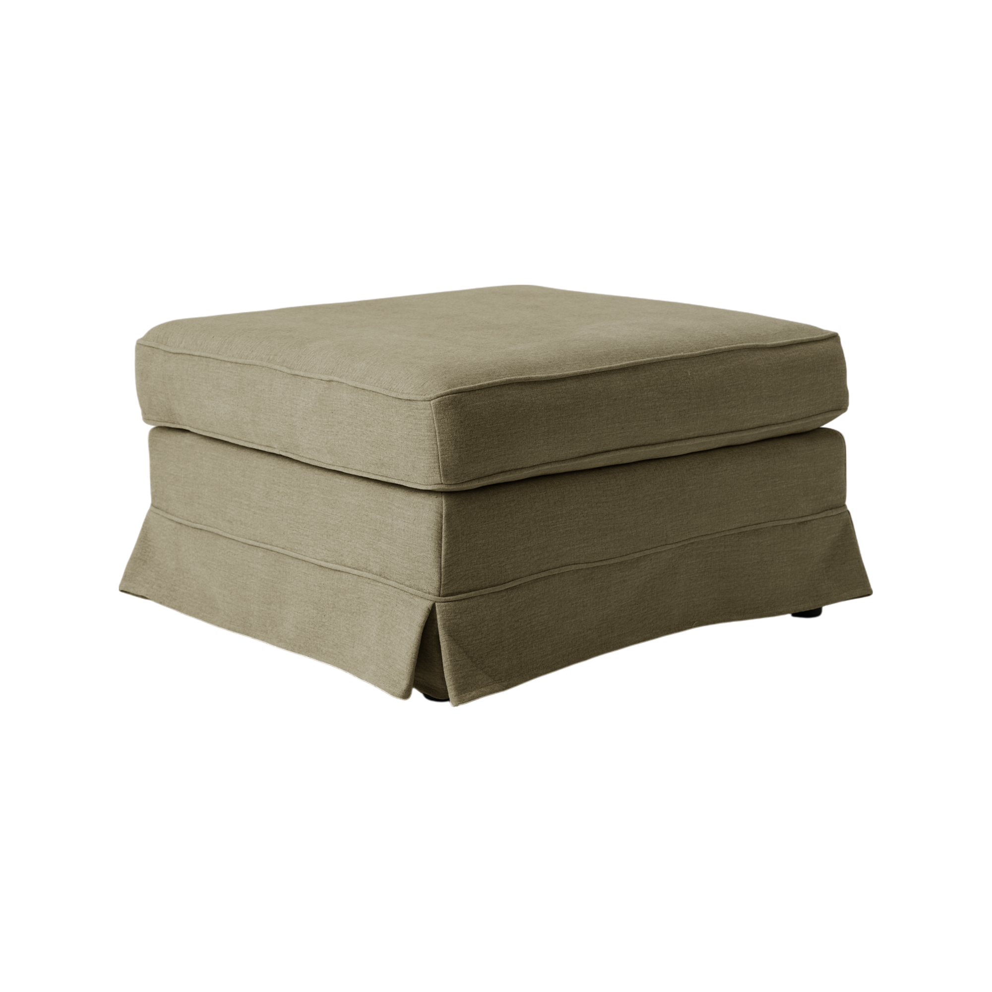 Pouf tissu déhoussable Naxos