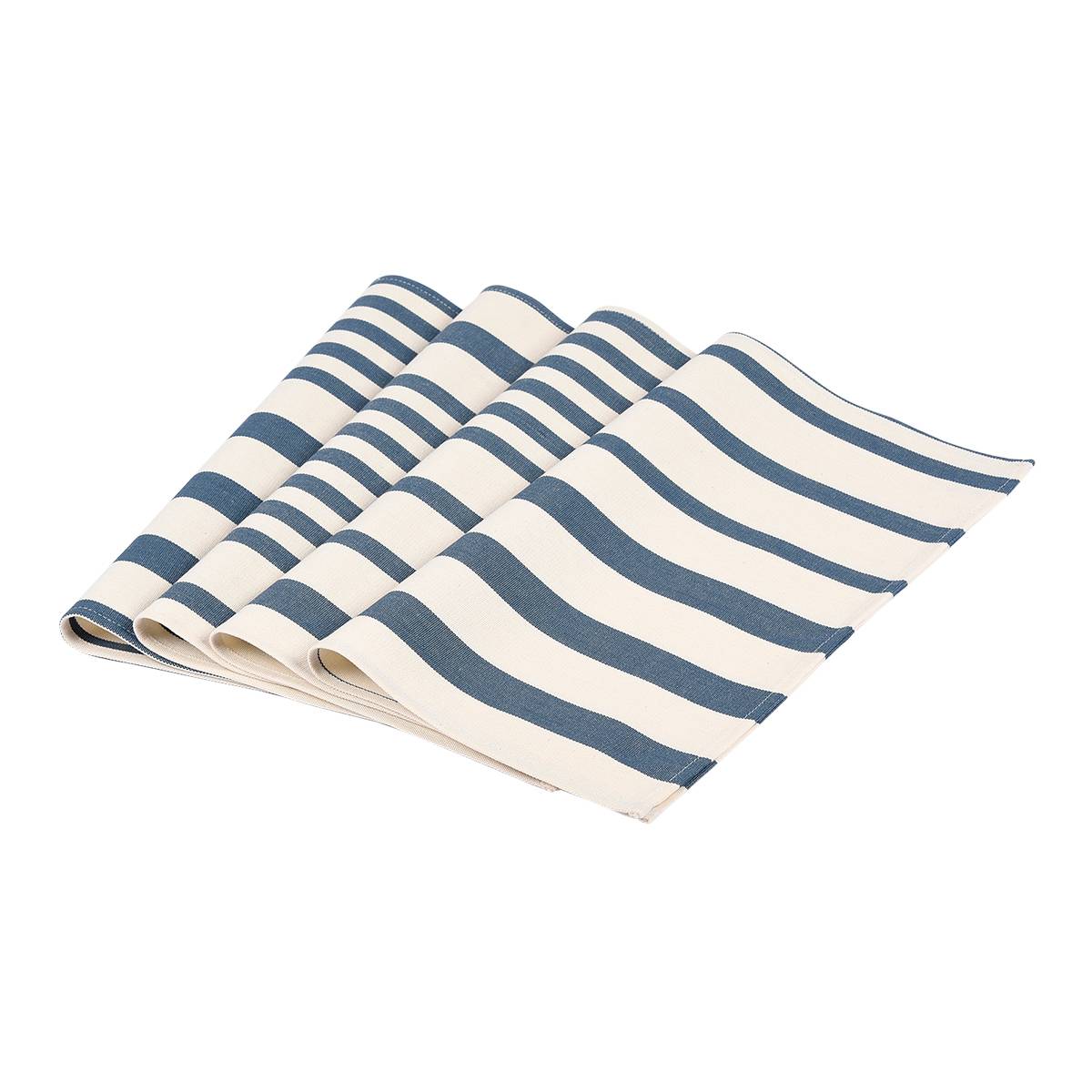 Lot de 4 serviettes coton Adour