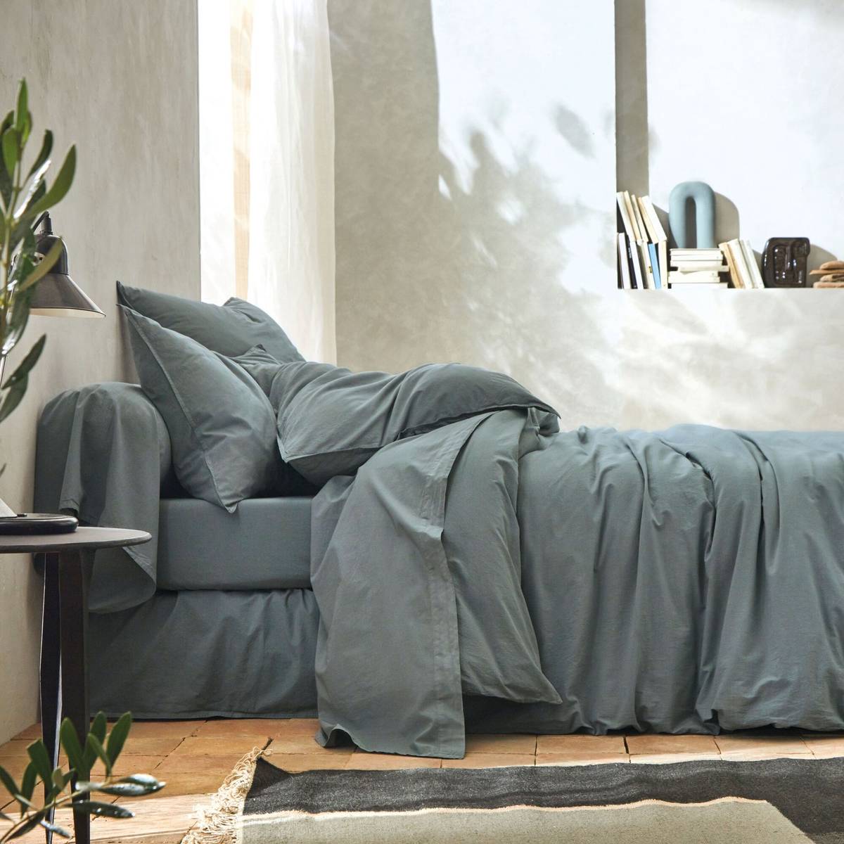 Taie percale lavée Bohème Taie percale lavée Bohème