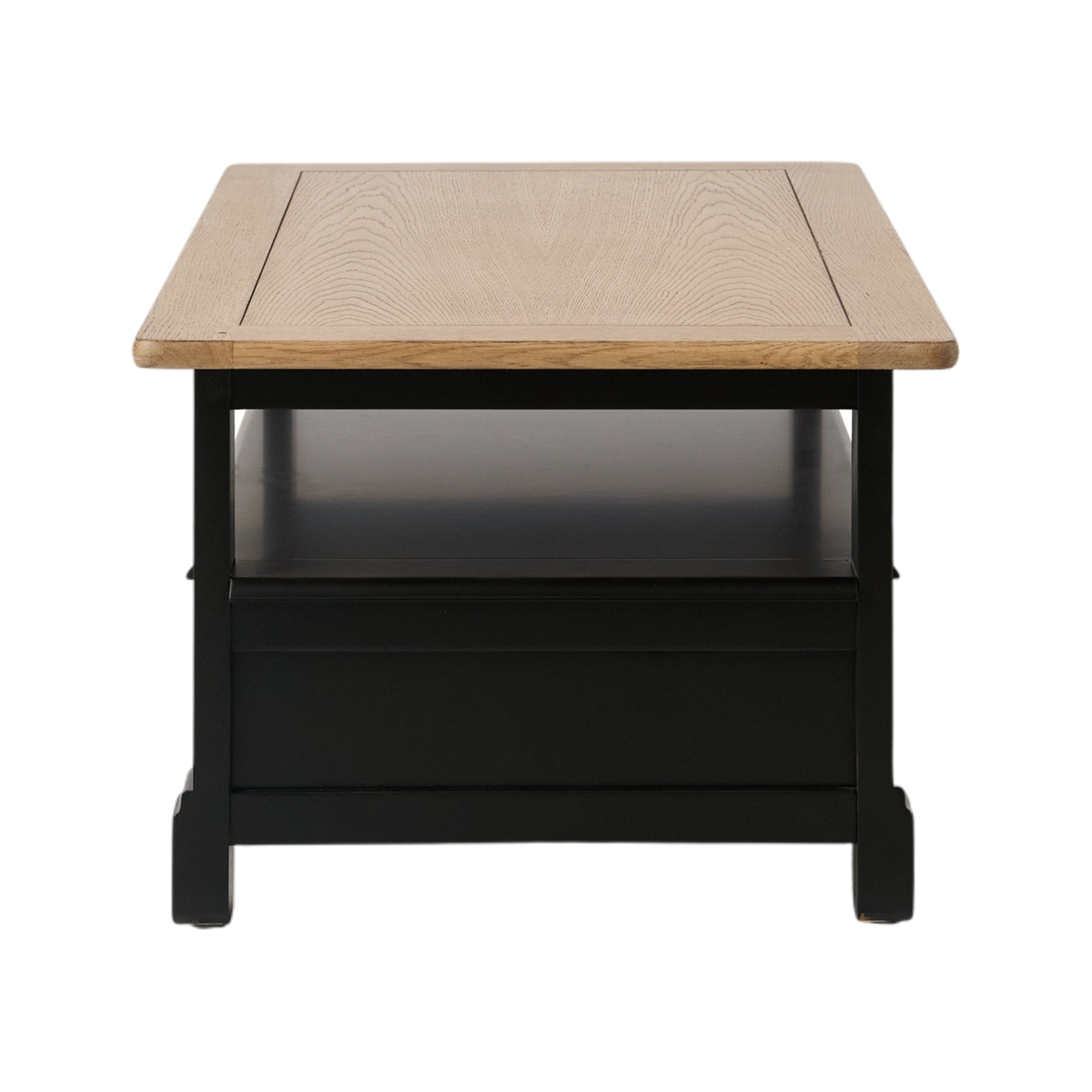 Table basse bois massif 2 tiroirs Embellie Table basse bois massif 2 tiroirs Embellie