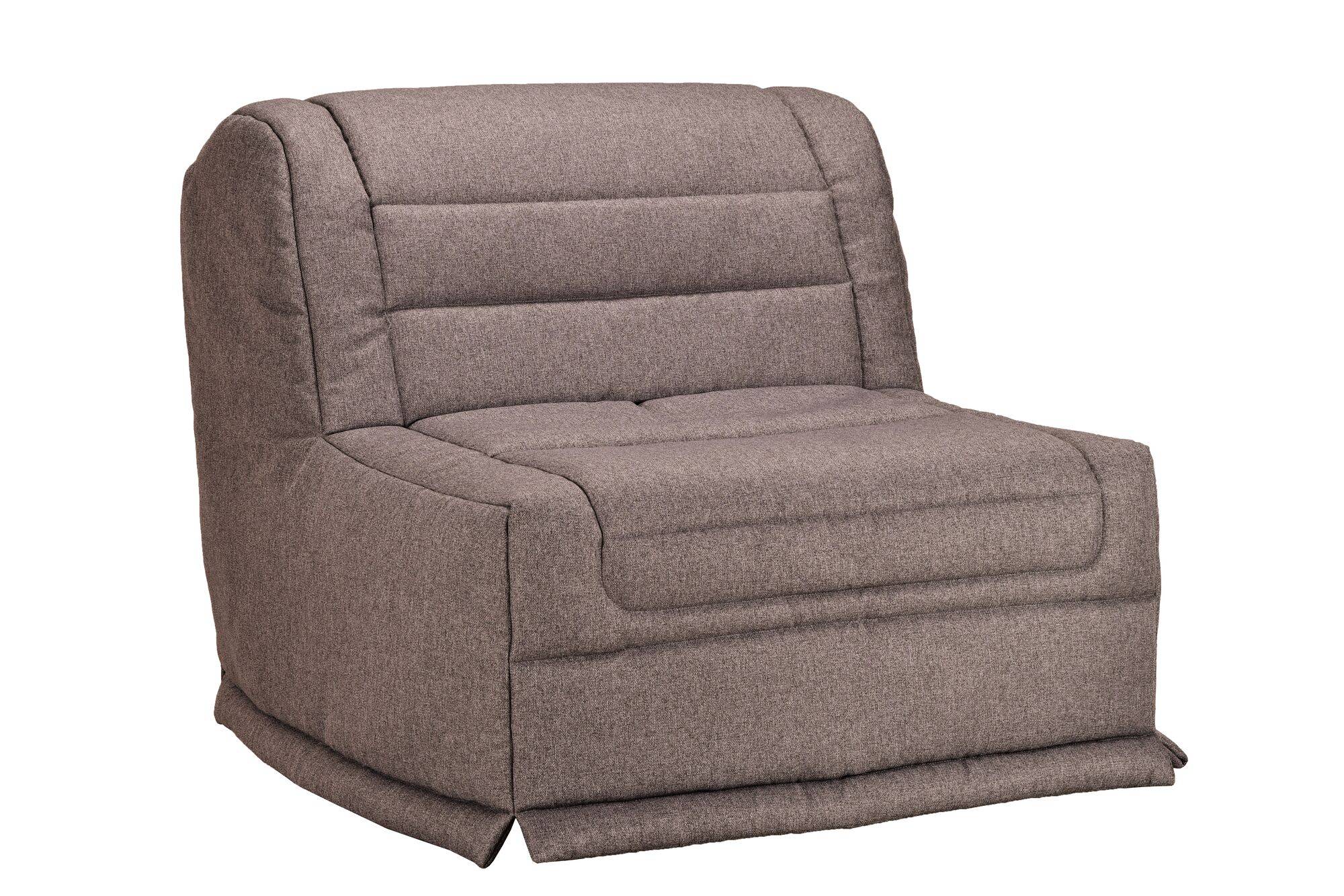 Chauffeuse BZ tissu matelas 12 cm tissu Grace
