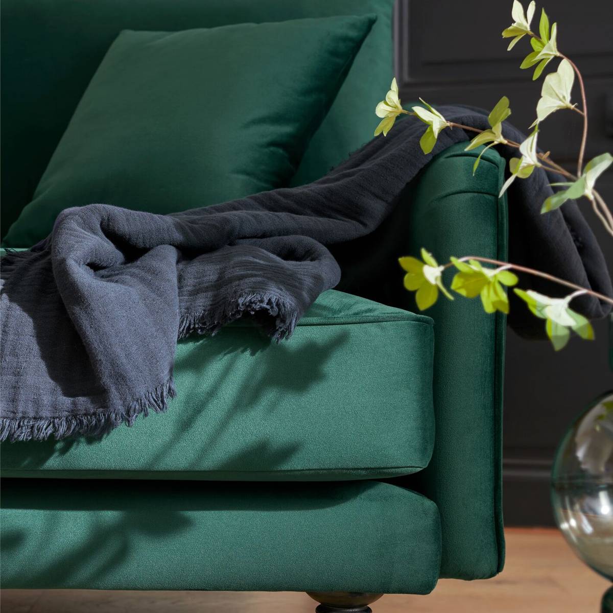 Canapé velours Olie Canapé velours Olie