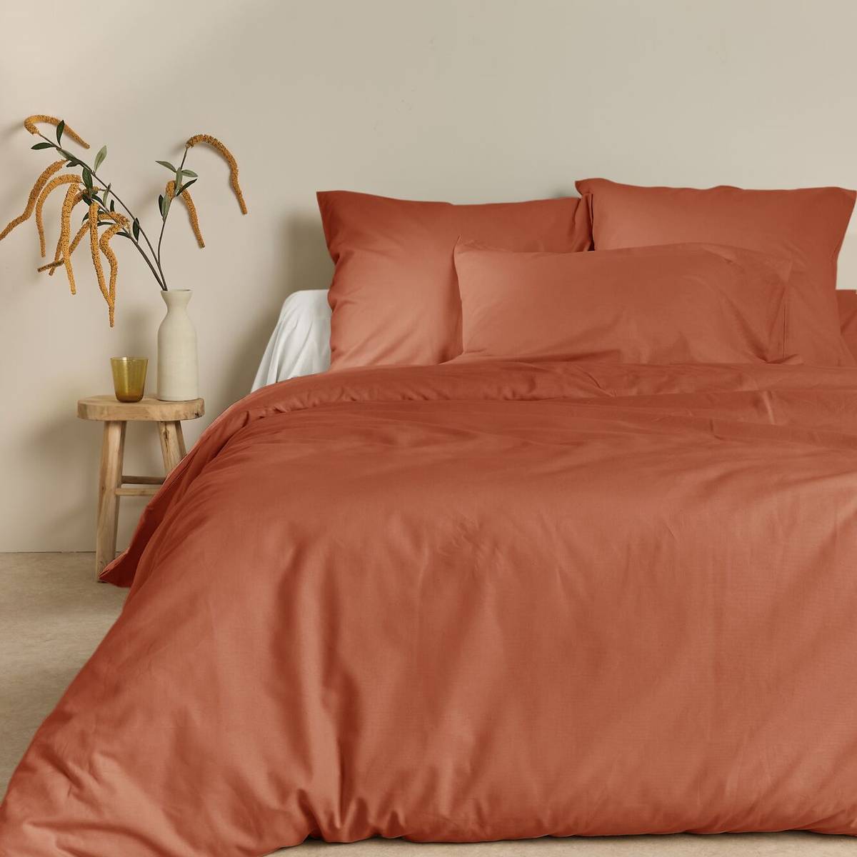 Taie d'oreiller coton lin Valentine Taie d'oreiller coton lin Valentine