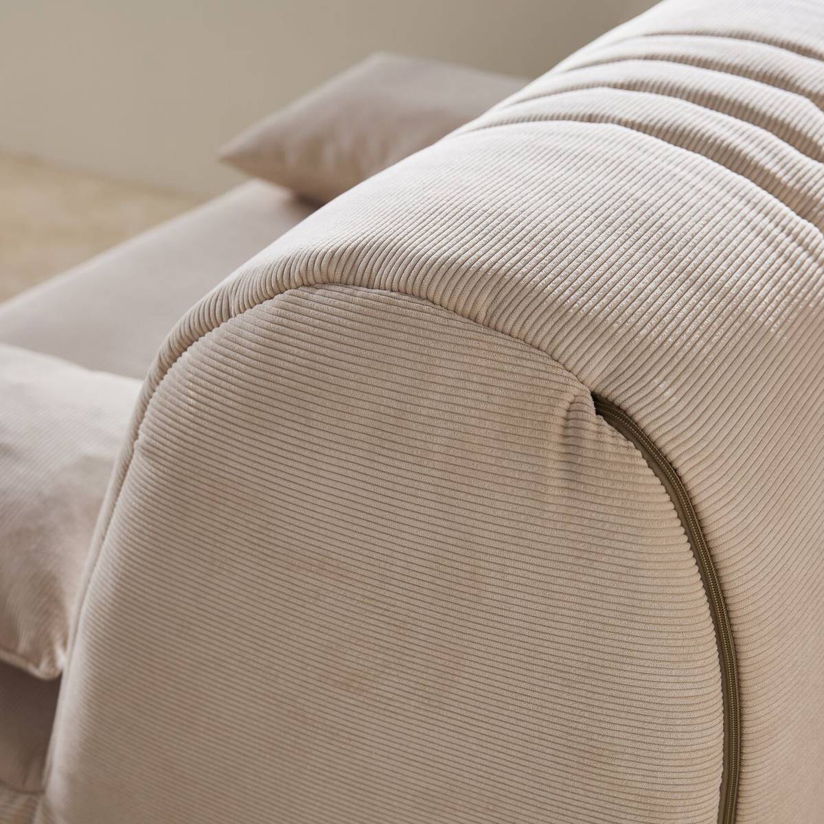 Canapé BZ velours côtelé matelas 15 cm Gaélia Canapé BZ velours côtelé matelas 15 cm Gaélia