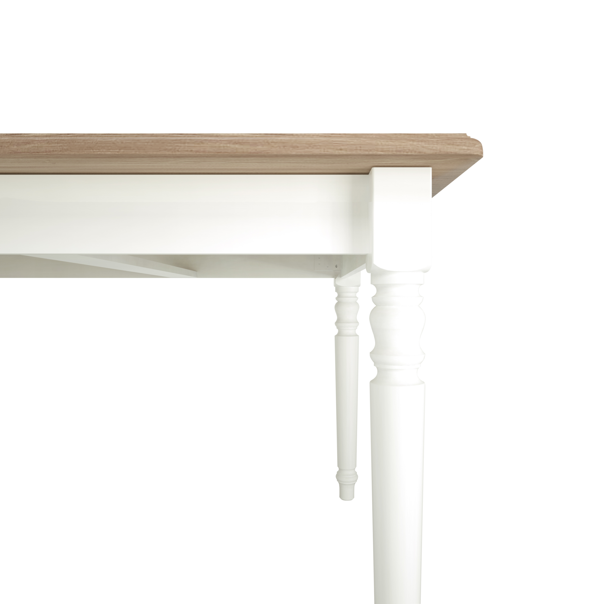 Table rectangulaire à allonge Appoline CAMIF Camif