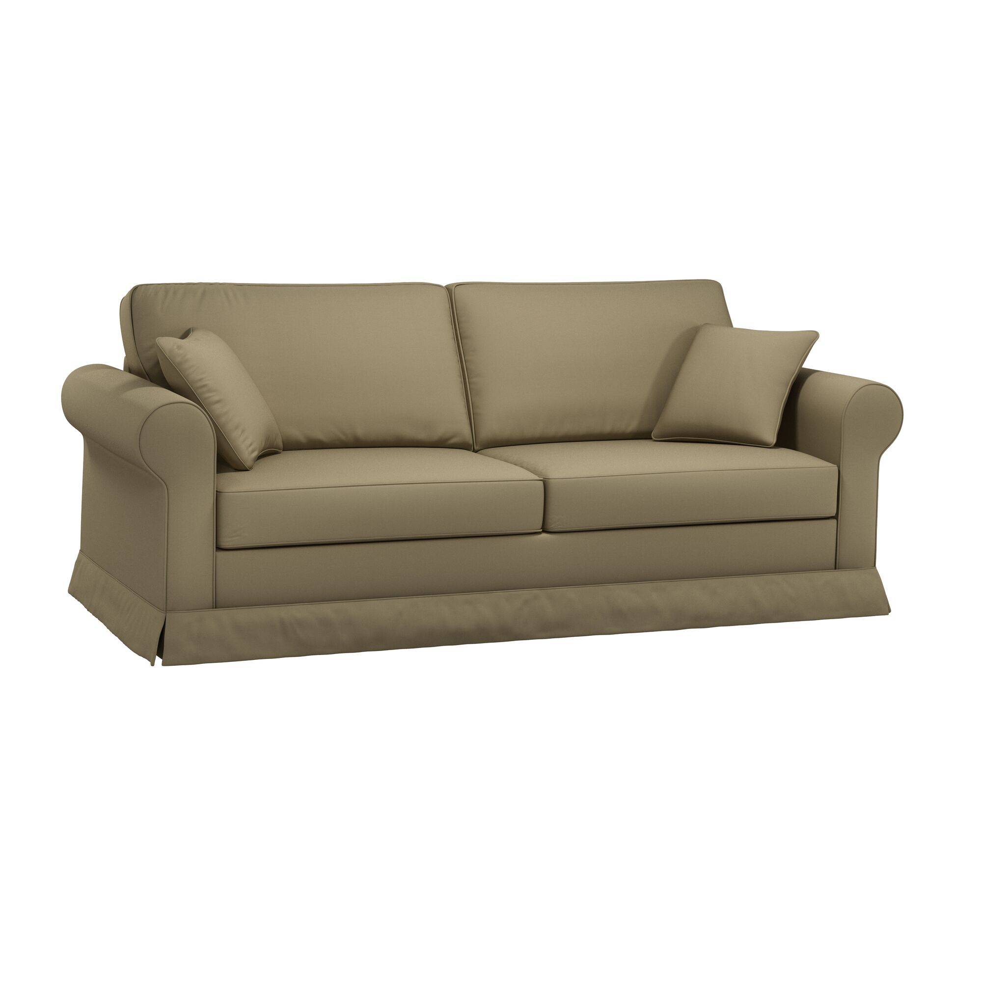 Canapé convertible tissu déhoussable Naxos