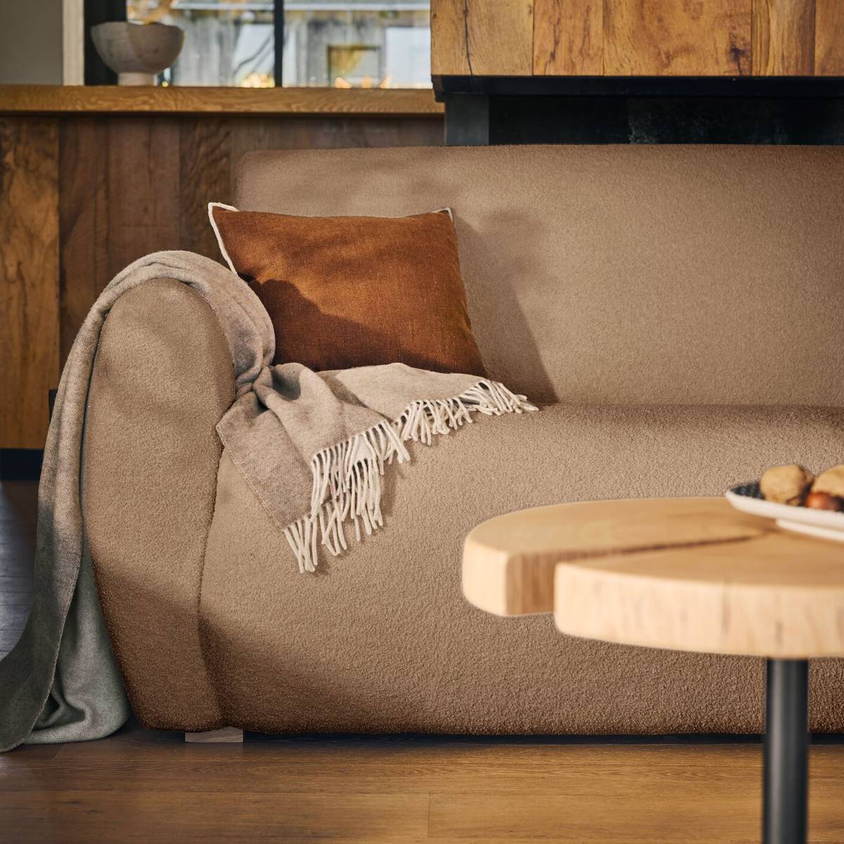 Canapé bouclette Ome Canapé bouclette Ome