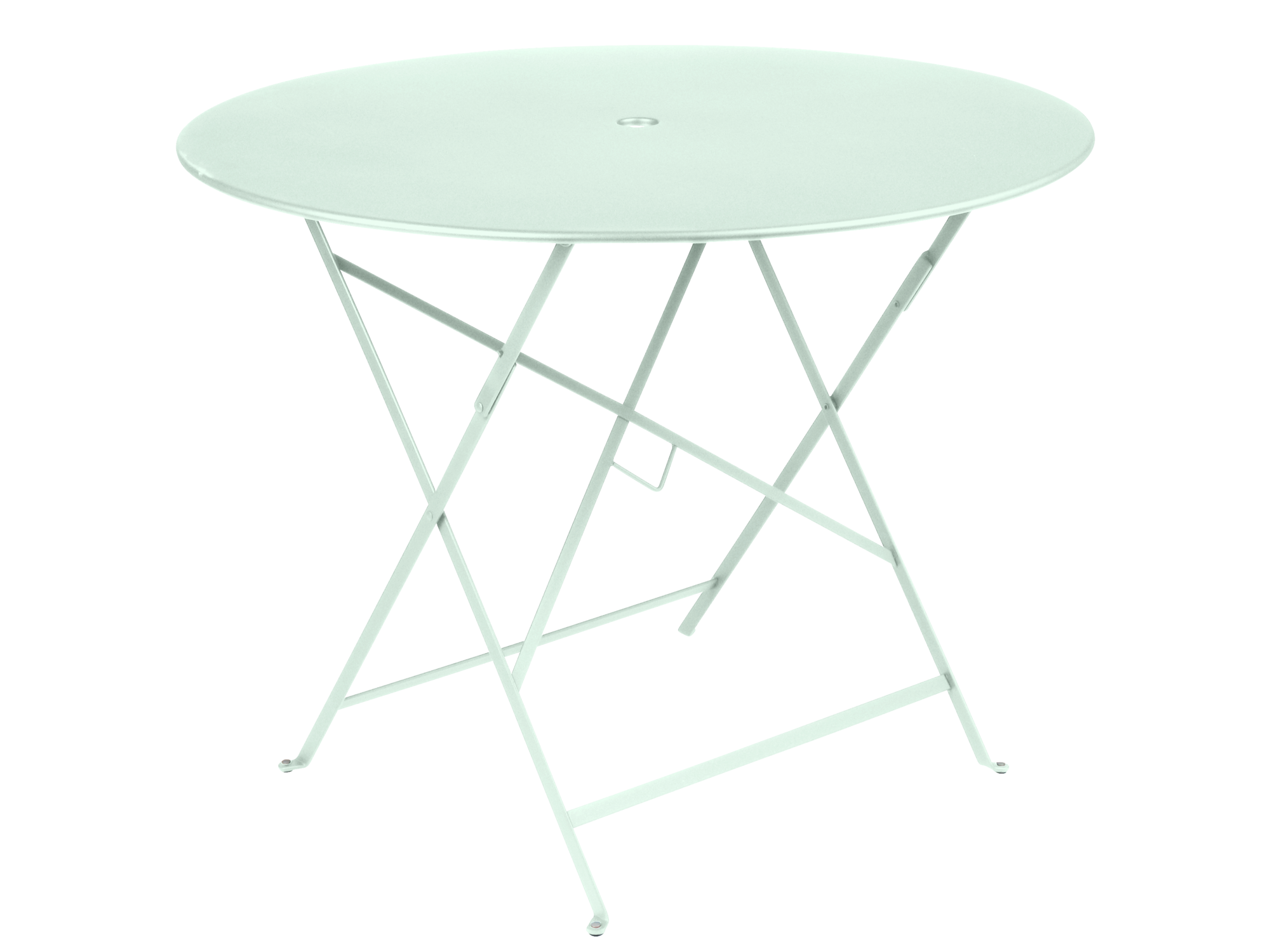 Table Ronde Pliante Ø96 cm Bistro en Acier