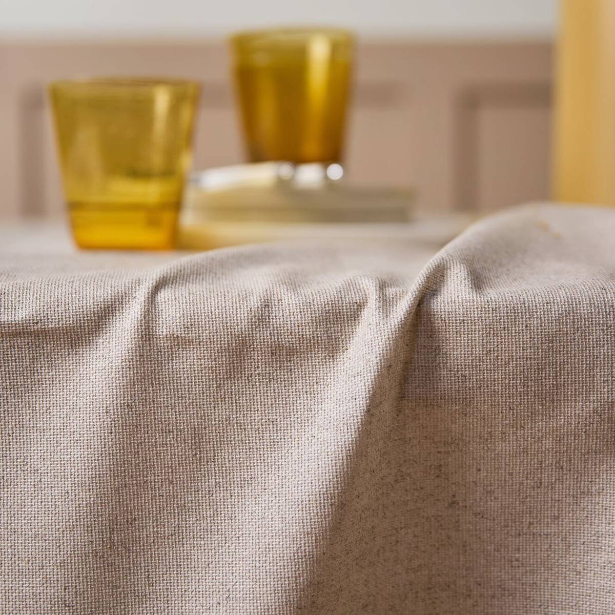 Nappe enduite coton lin Laurie Nappe enduite coton lin Laurie