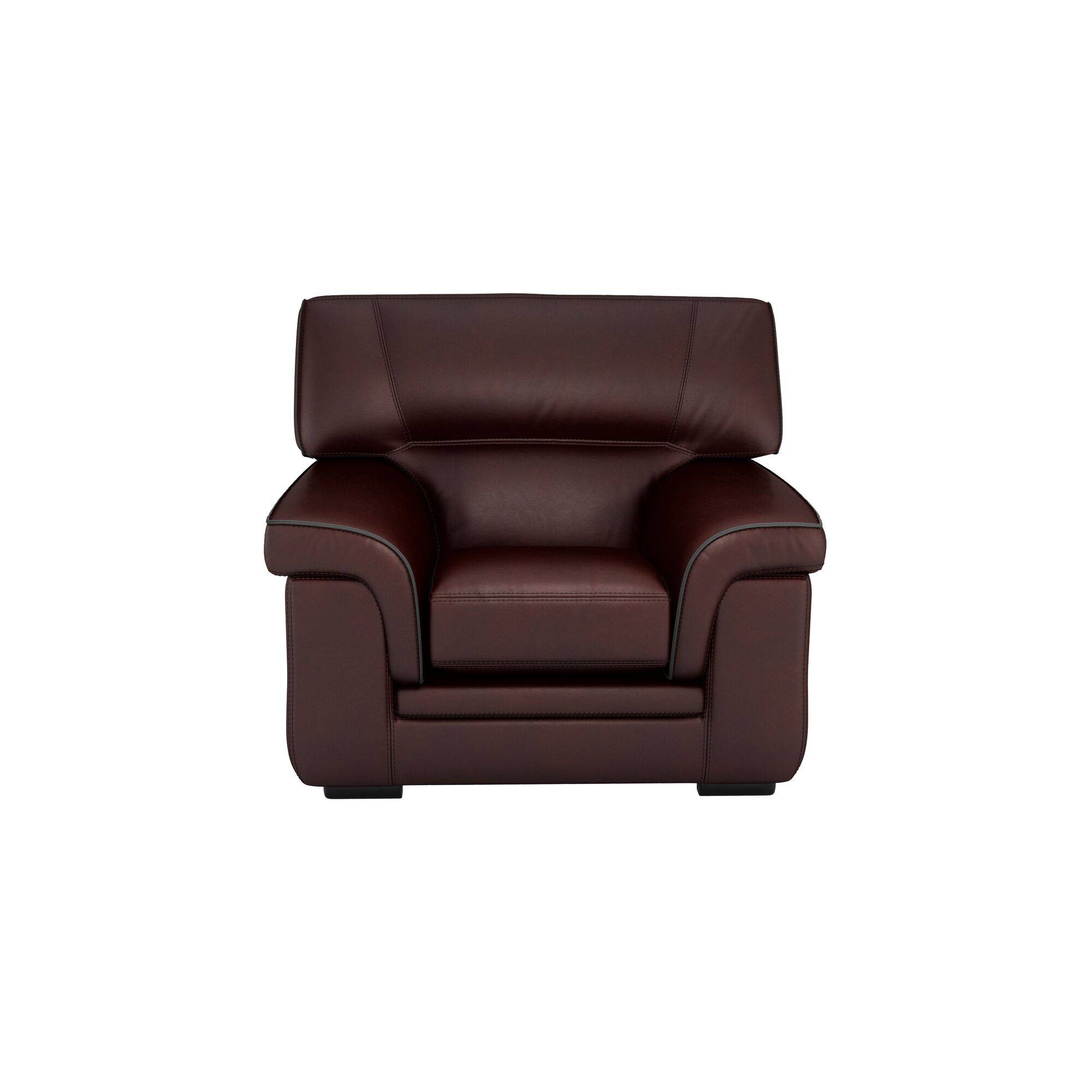 Fauteuil cuir buffle Valentina