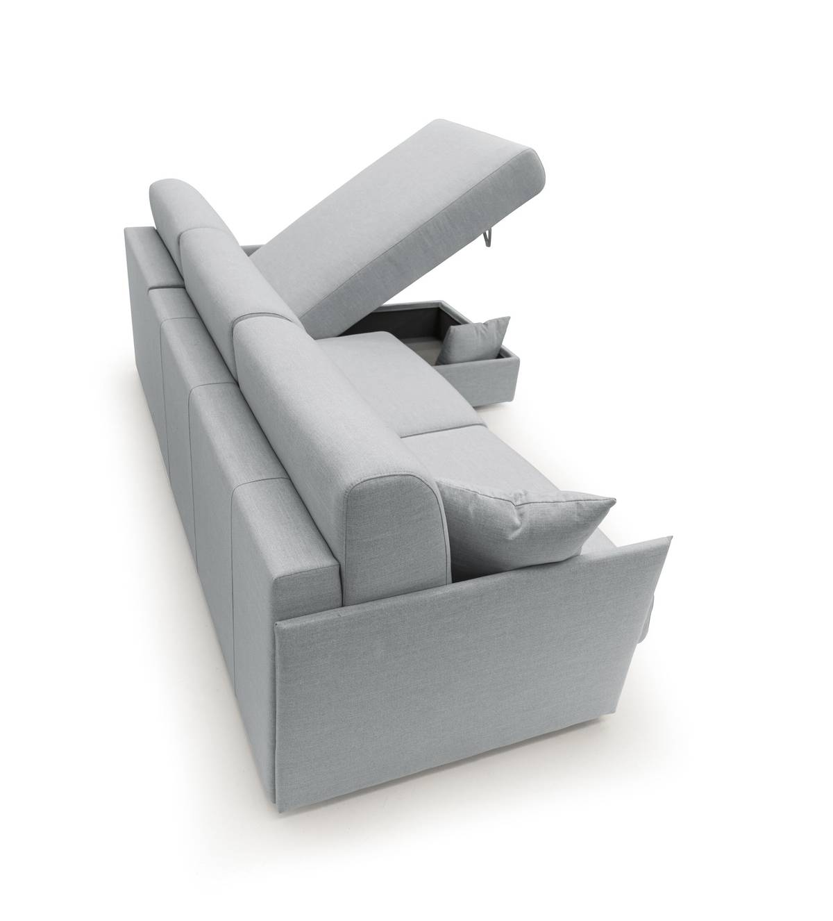 Canapé d'angle réversible tissu recyclé Arthur Canapé d'angle réversible tissu recyclé Arthur