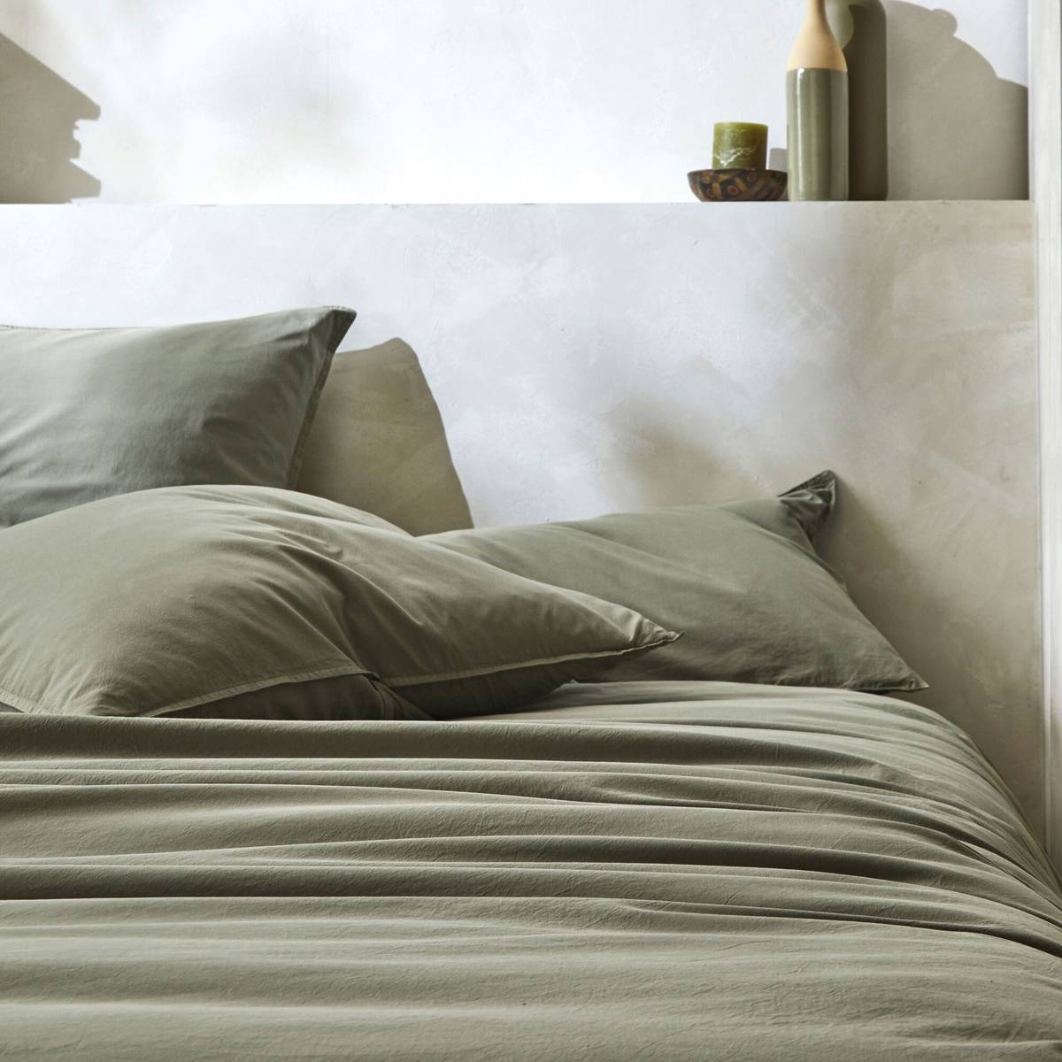 Housse de couette percale lavée Bohème Housse de couette percale lavée Bohème