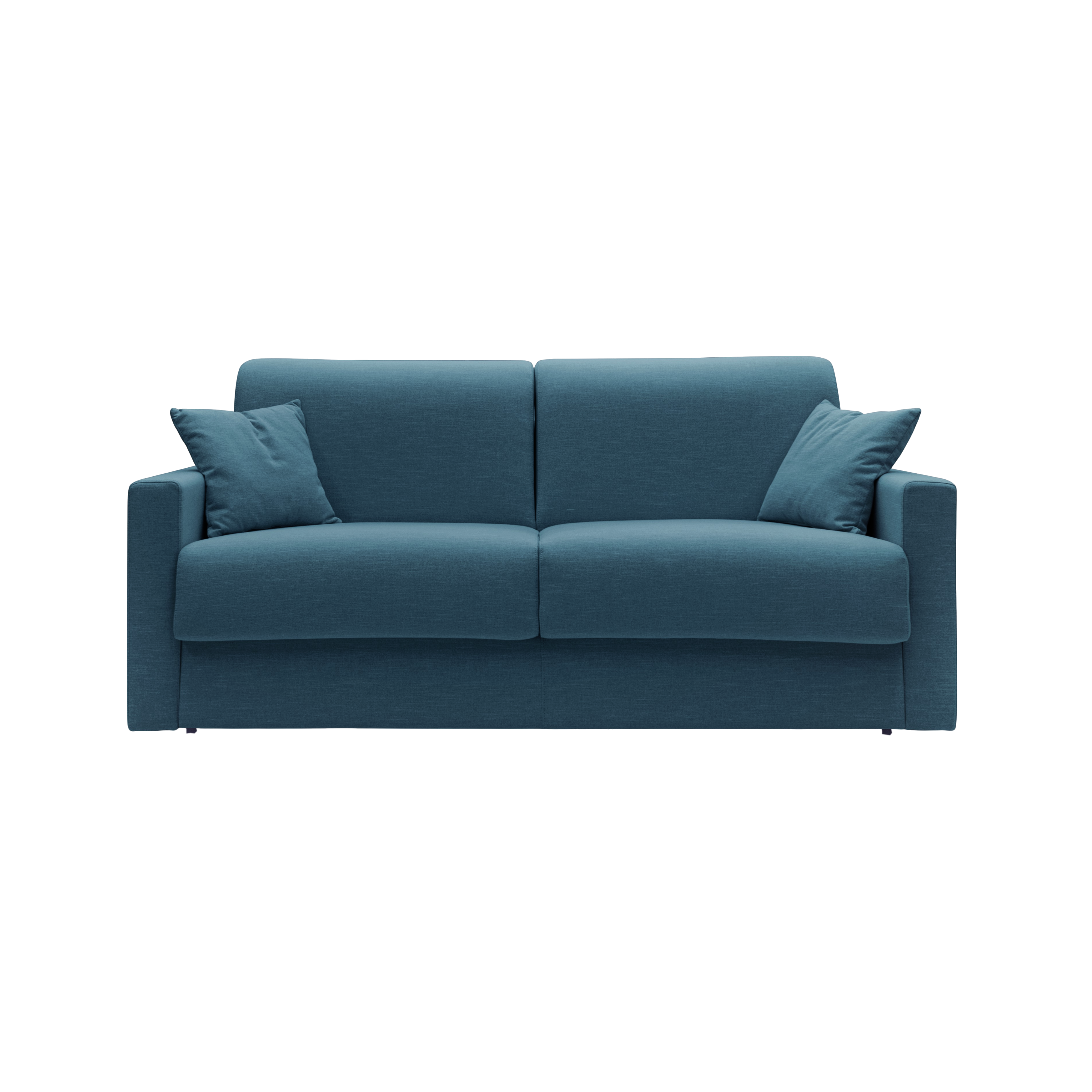 Canapé convertible tissu recyclé déhoussable Aubin