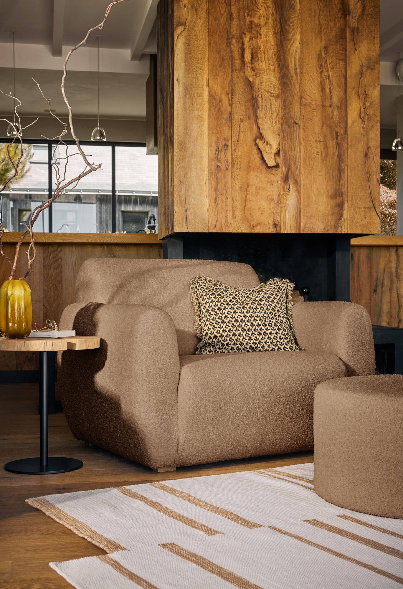 Pouf Bouclette 70 Cm Ome-image