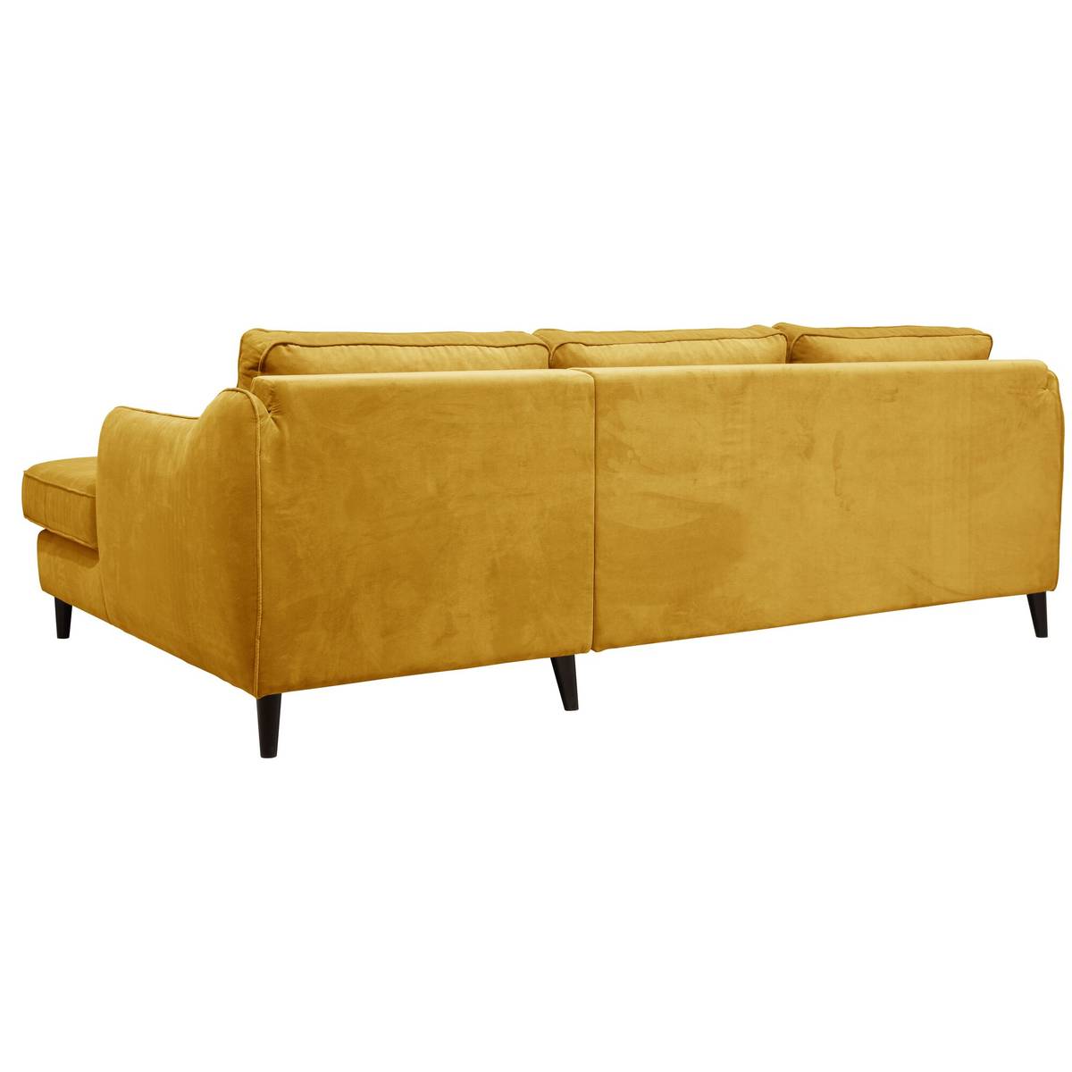 Canapé d'angle convertible velours Prince Canapé d'angle convertible velours Prince