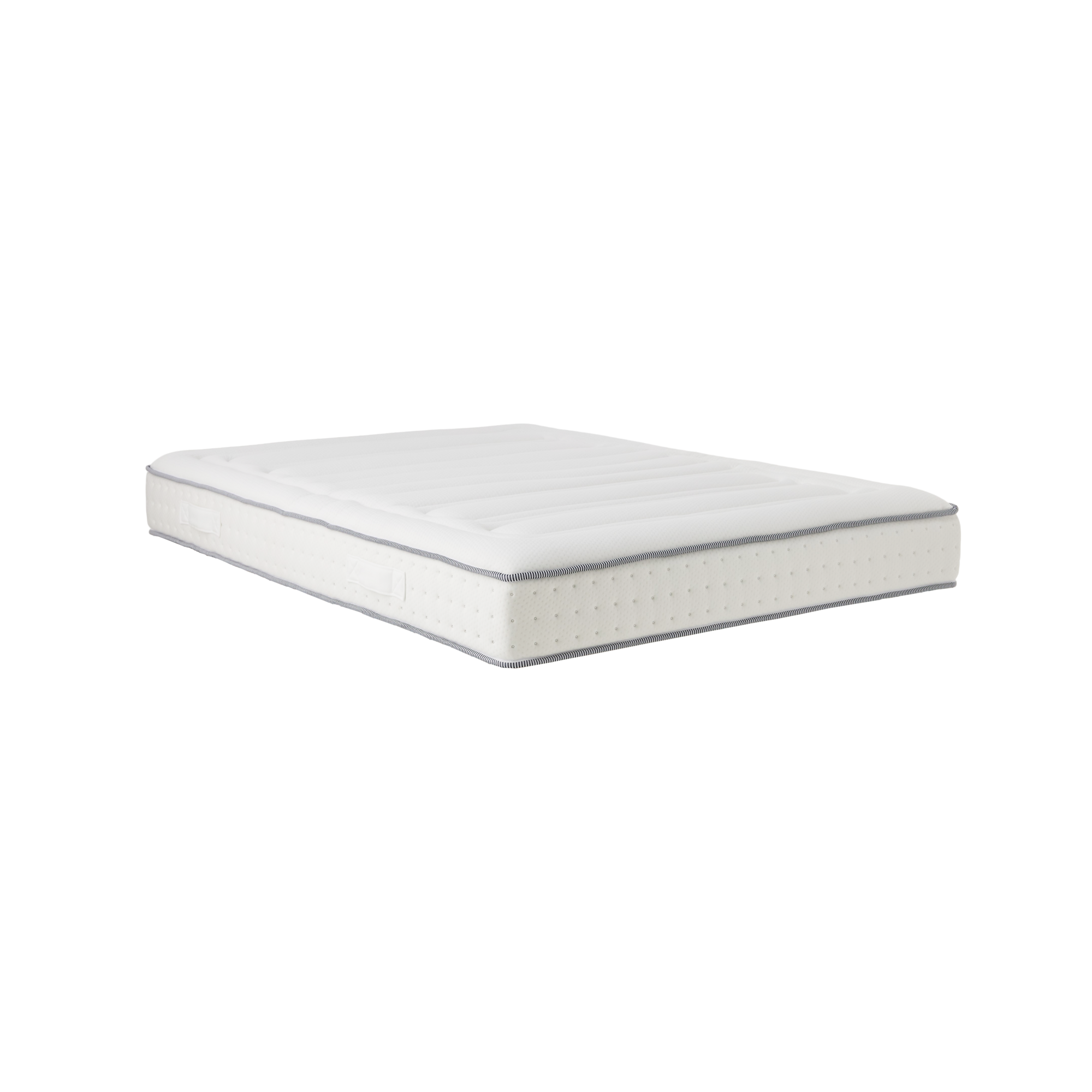 Découvrez le matelas Enerst, Camif !Profitez d'un confort incontournable grâce à son âme en mousse haute résilience de 55 kg/m³, l'une des plus performantes du marché.Cette mousse de qualité exceptionnelle vous garantit une excellente indépendance de couchage et un maintien optimal de la colonne vertébrale tout au long de la nuit.Son garnissage en mousse à mémoire de forme et en ouate vous procure une sensation d'apesanteur, comme si vous dormiez sur un nuage.À vous les nuits paisibles !