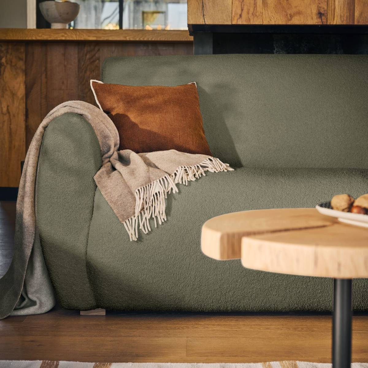 Canapé bouclette Ome Canapé bouclette Ome