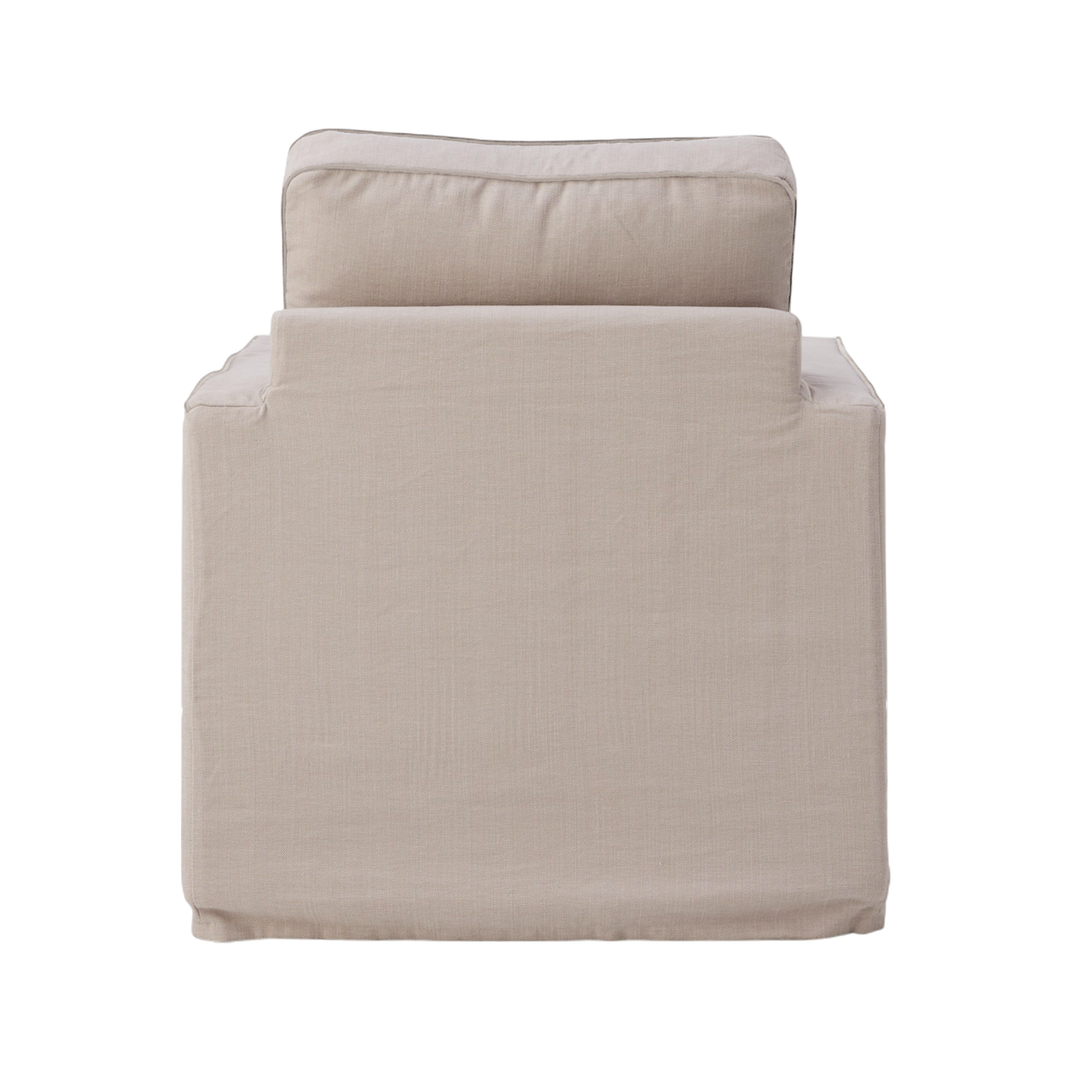 Fauteuil coton/lin déhoussable Margot Fauteuil coton/lin déhoussable Margot