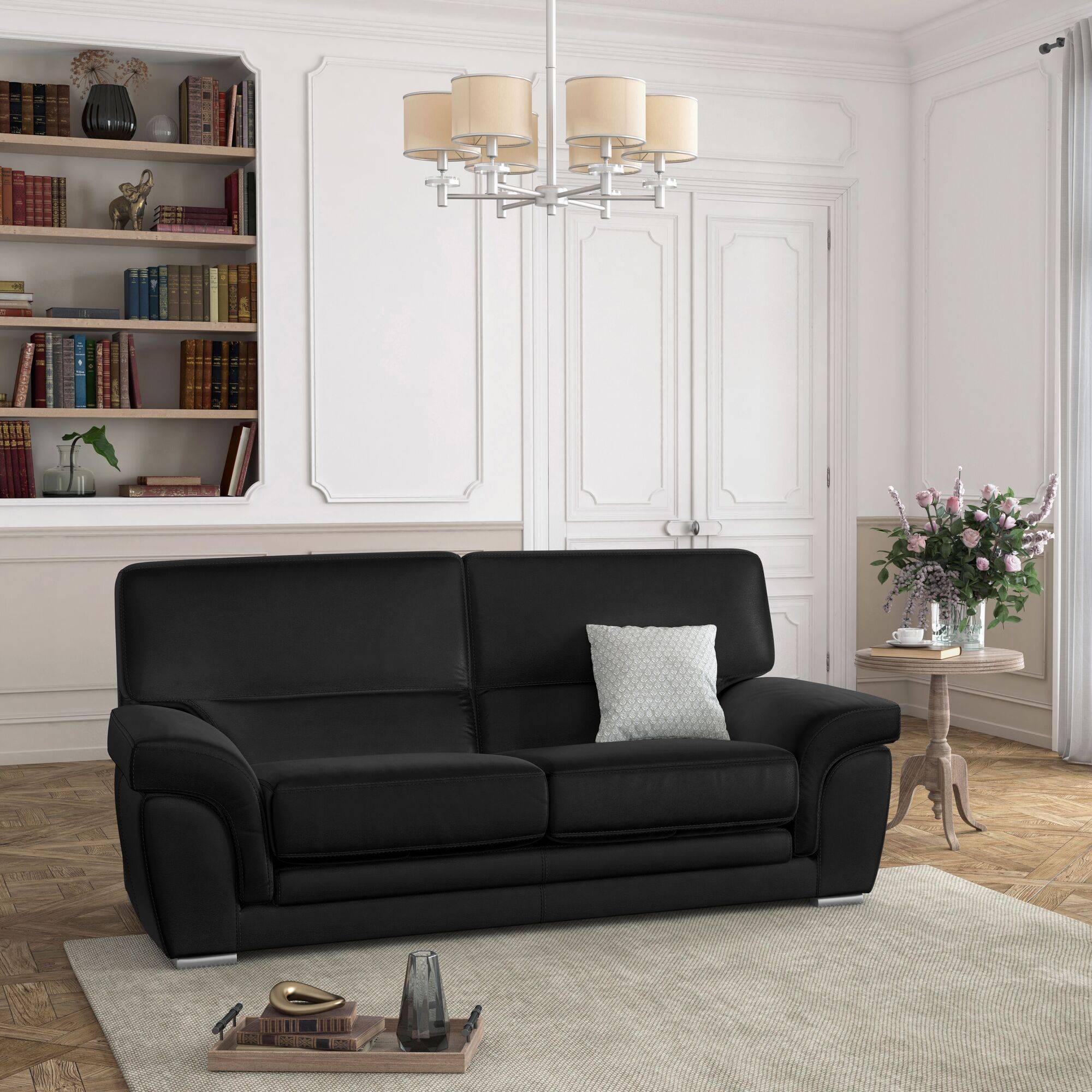 Canapé cuir Vittoria - Image 1