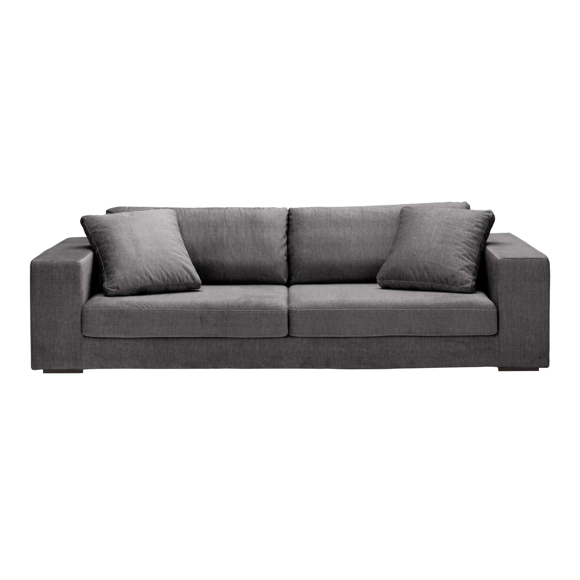 Canapé velours Maé