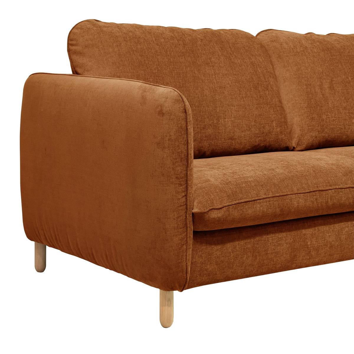 Canapé tissu chenillé Portimo Canapé tissu chenillé Portimo