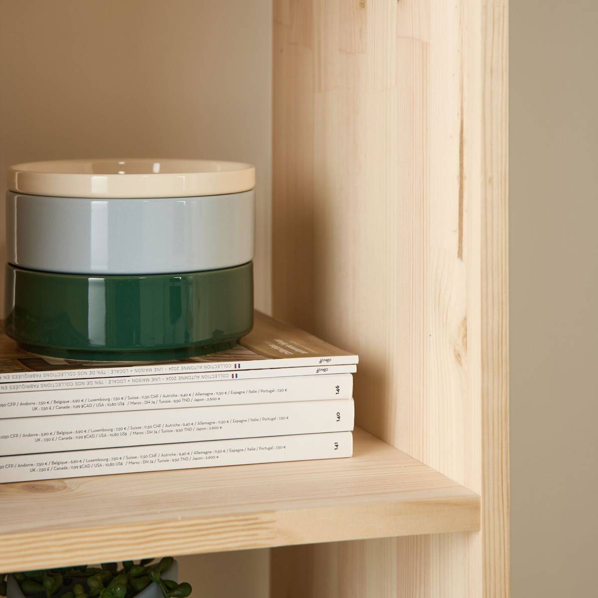Etagère bois massif 2x2 cases Elio Etagère bois massif 2x2 cases Elio