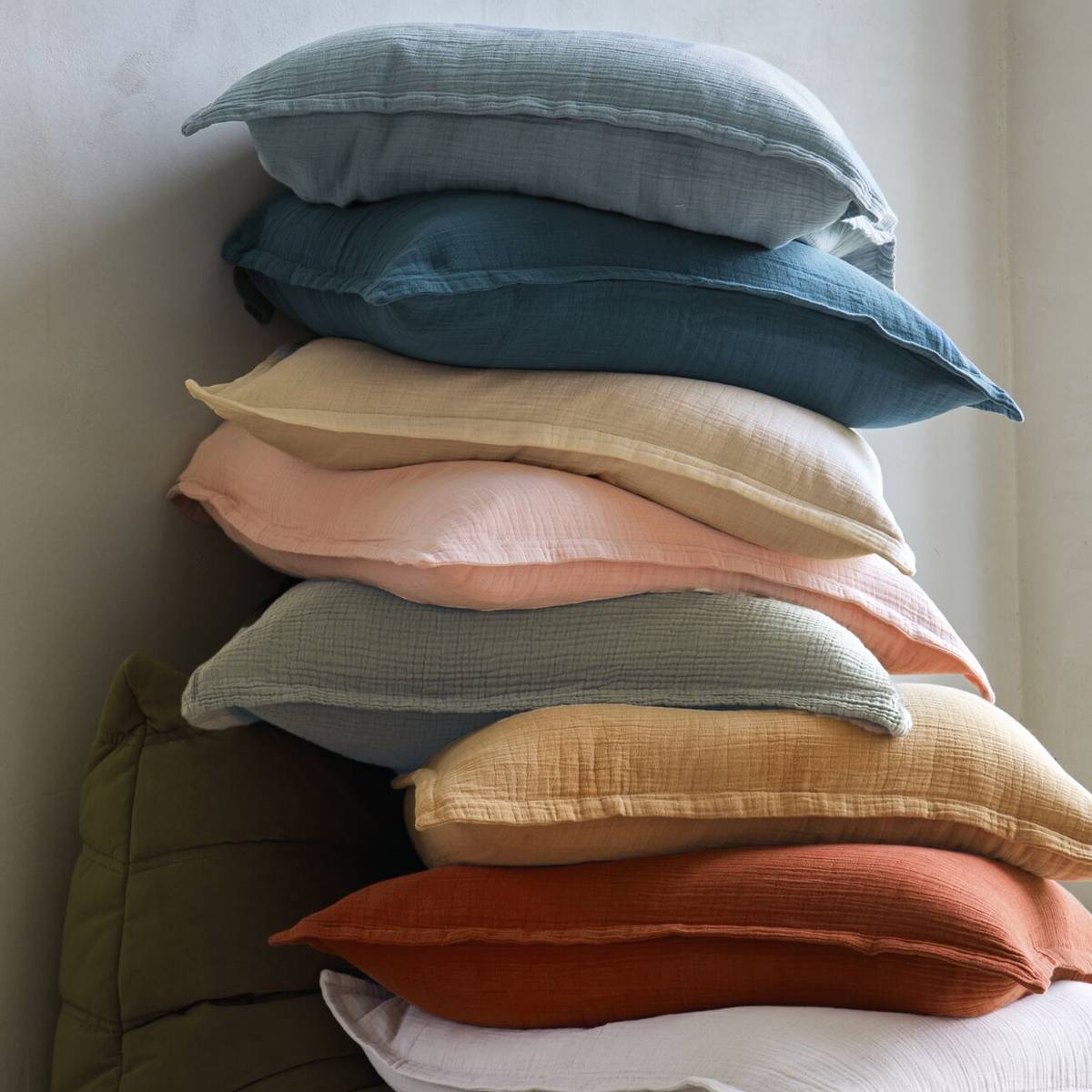 Taie gaze de coton Cosy Taie gaze de coton Cosy