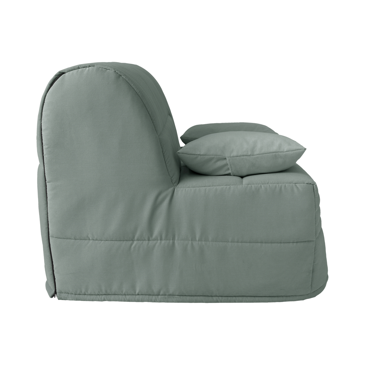 Canapé BZ velours côtelé matelas 15 cm Gaélia Canapé BZ velours côtelé matelas 15 cm Gaélia