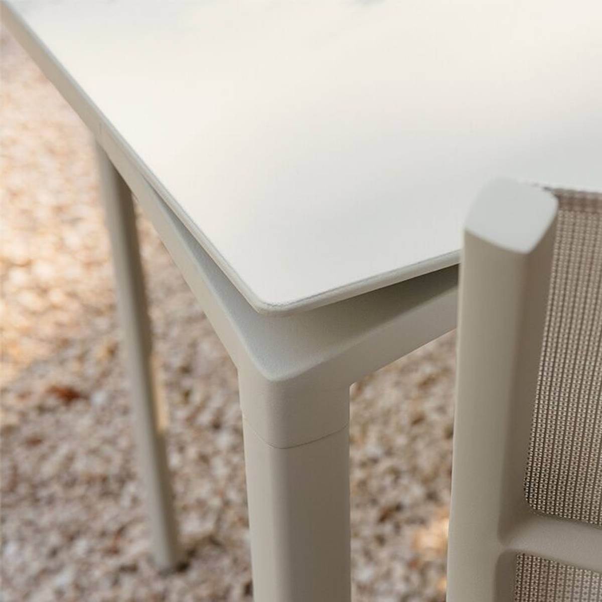 Table Rectangulaire 195 x 95 cm Calvi en Aluminium Table Rectangulaire 195 x 95 cm Calvi en Aluminium
