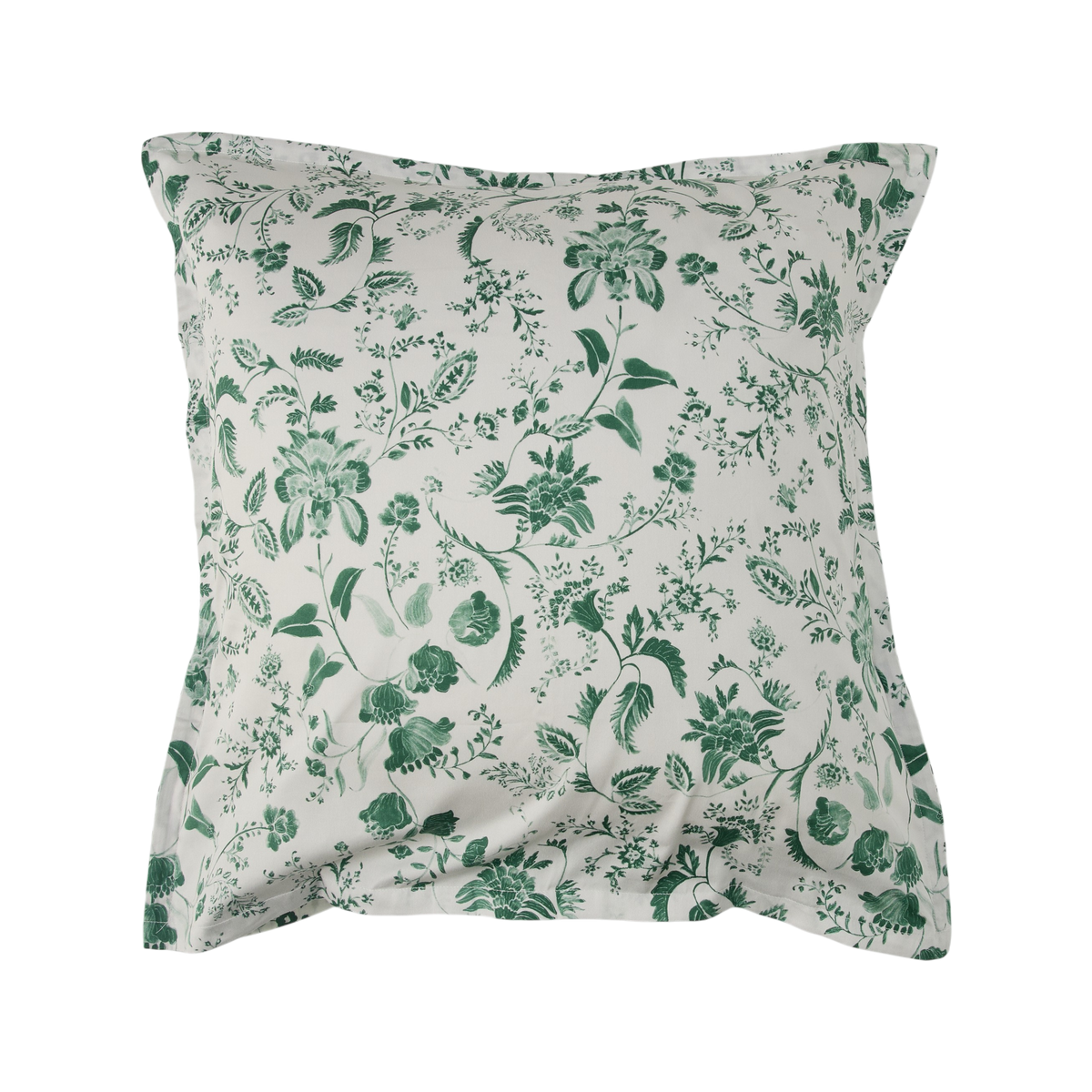 Lot de 2 taies d'oreiller satin Pondichéry CAMIF Lot de 2 taies d'oreiller satin Pondichéry CAMIF