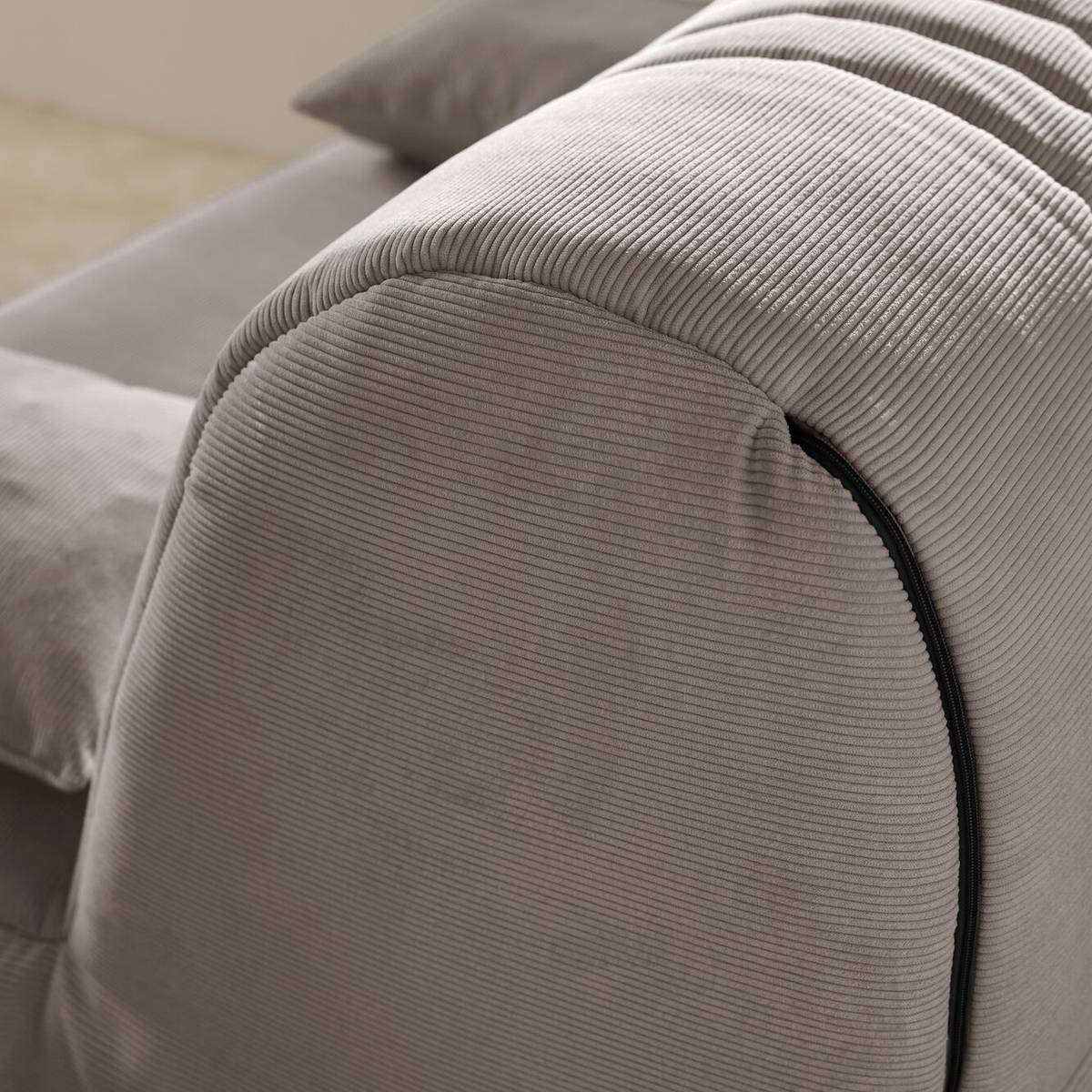 Canapé BZ velours côtelé matelas 15 cm Gaélia Canapé BZ velours côtelé matelas 15 cm Gaélia