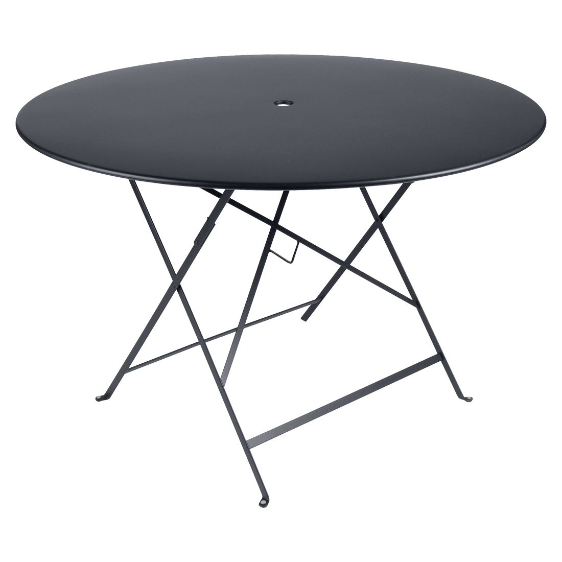 Table Ronde Pliante Ø117 cm Bistro en Acier