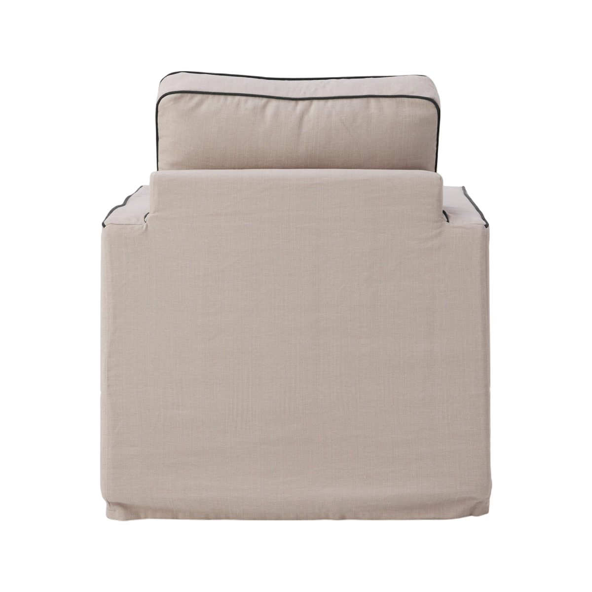 Fauteuil coton/lin déhoussable Margot Fauteuil coton/lin déhoussable Margot
