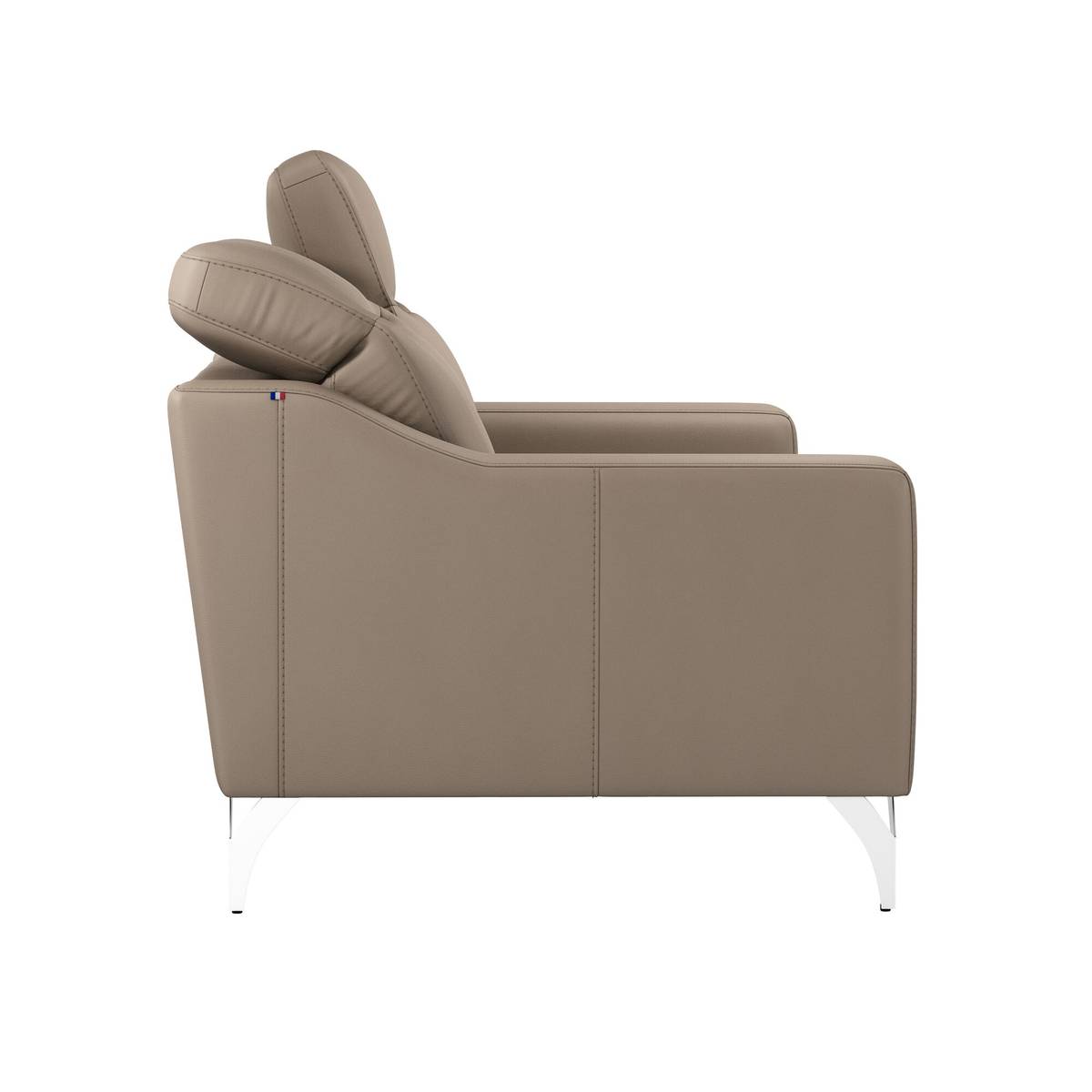 Canapé cuir têtières relevables Ben Canapé cuir têtières relevables Ben