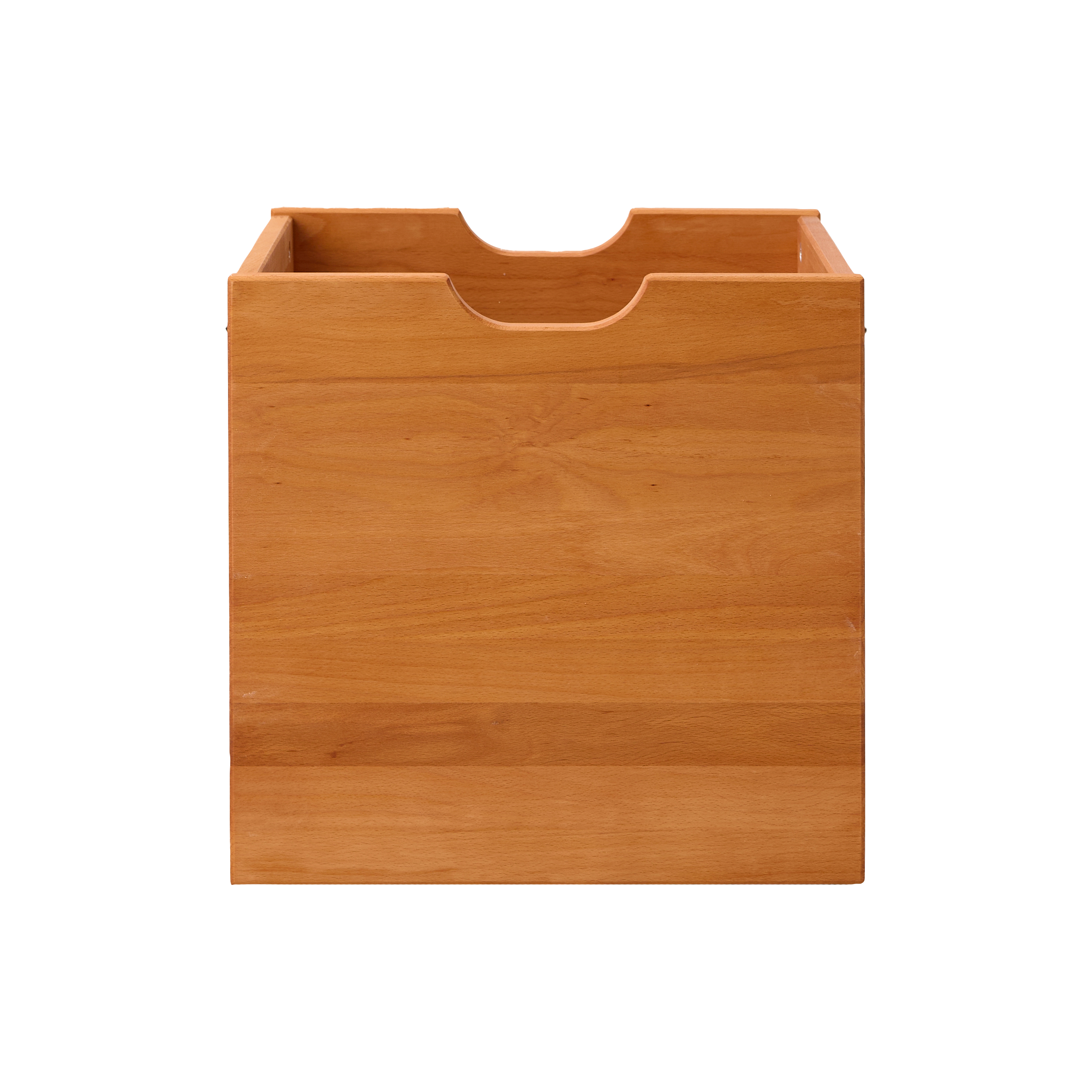 Cube de rangement bois massif Cyriel