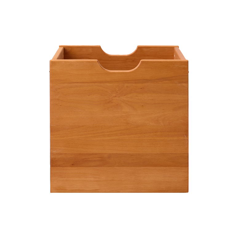 Cube de rangement bois massif Cyriel Cube de rangement bois massif Cyriel