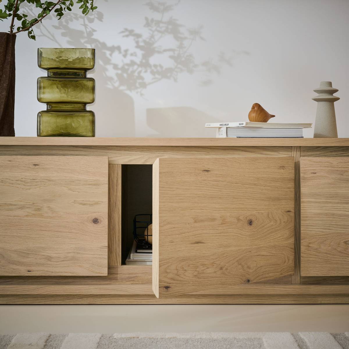 Meuble TV bois 4 portes Albin Meuble TV bois 4 portes Albin