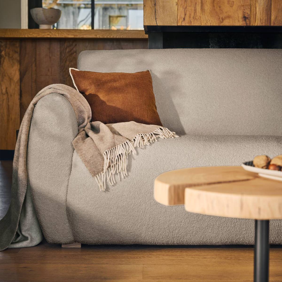 Canapé bouclette Ome Canapé bouclette Ome