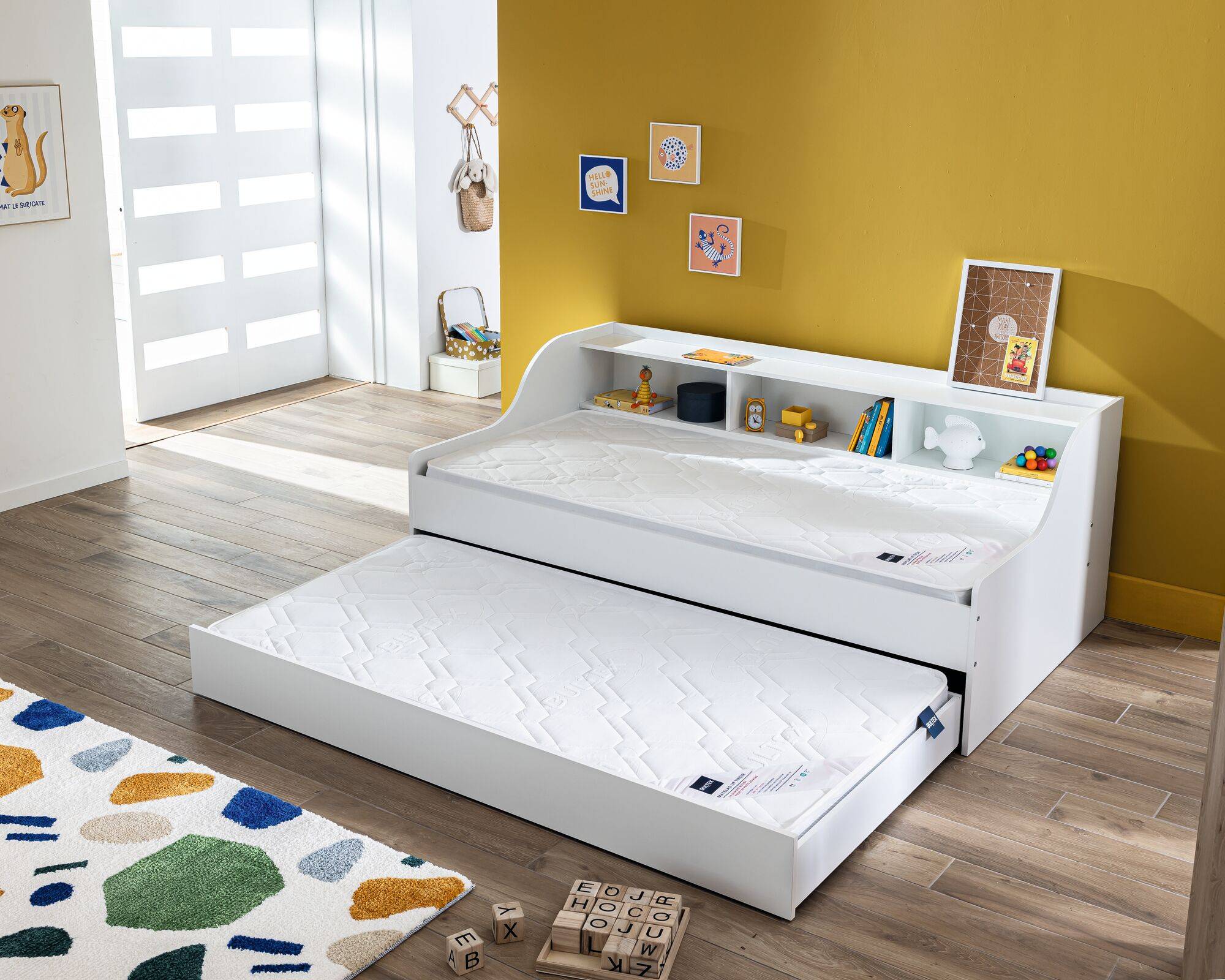 Matelas mousse 11 cm pour lit gigogne